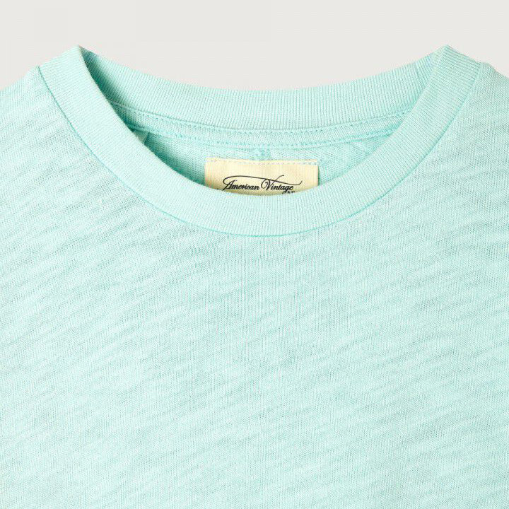 Boys & Girls Cyan Cotton T-Shirt