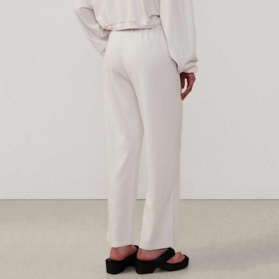 Women White Cotton Trousers