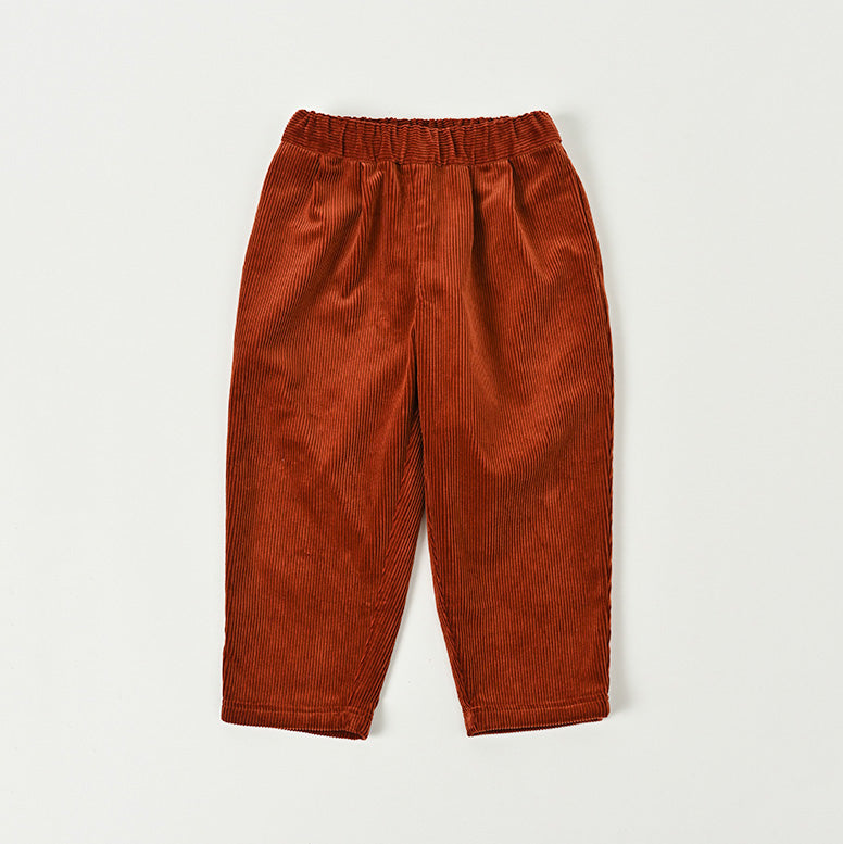 Boys & Girls Orange Corduroy Trousers