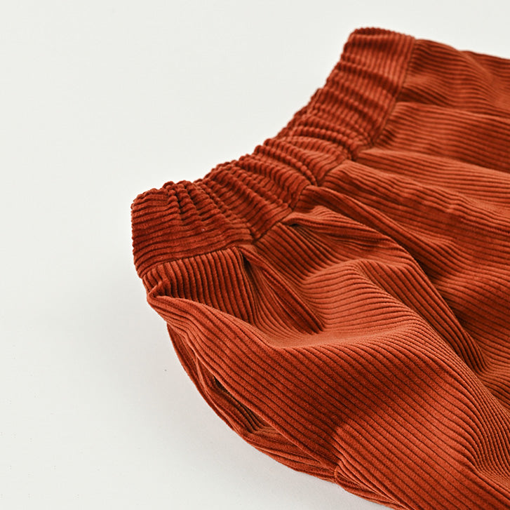 Boys & Girls Orange Corduroy Trousers