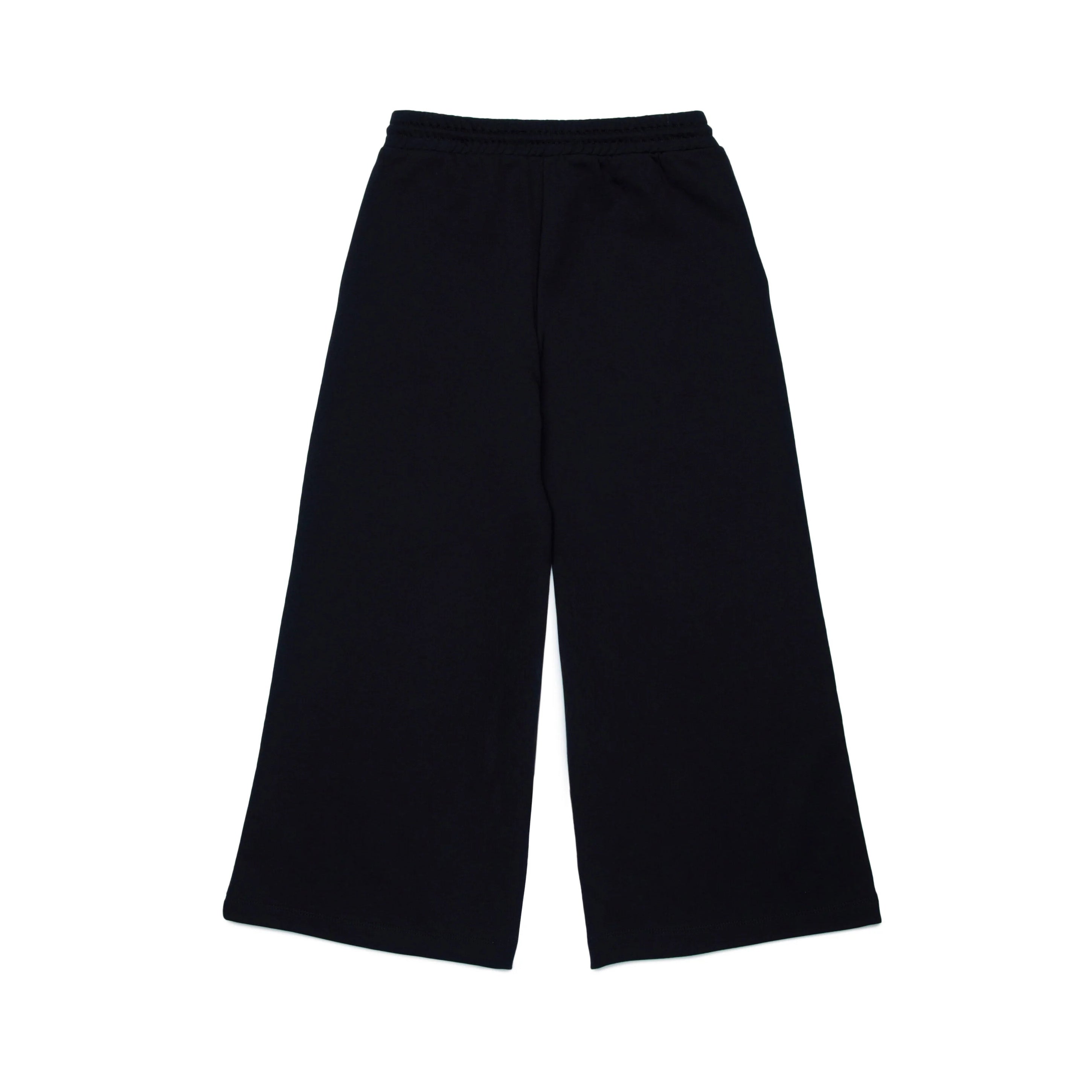 Girls Black Cotton Trousers