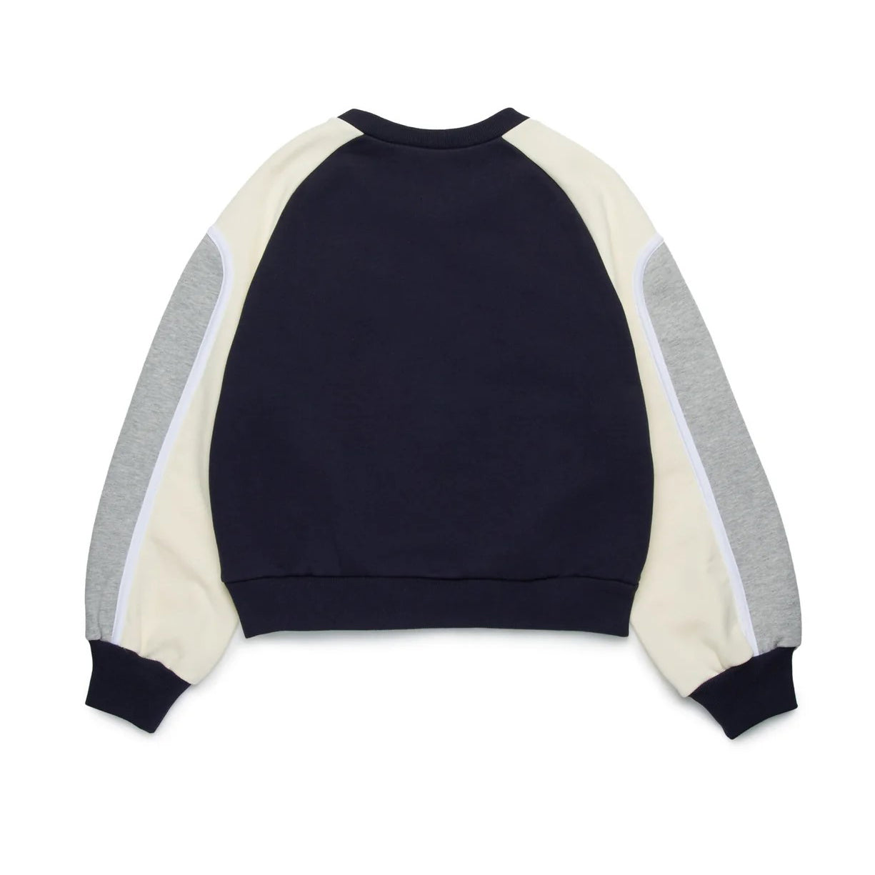 Girls Blue Navy Cotton Sweatshirt