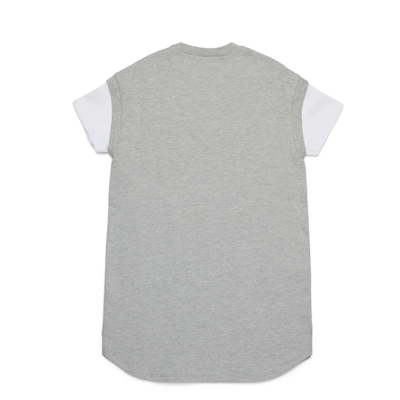 Girls Grey Cotton Dress