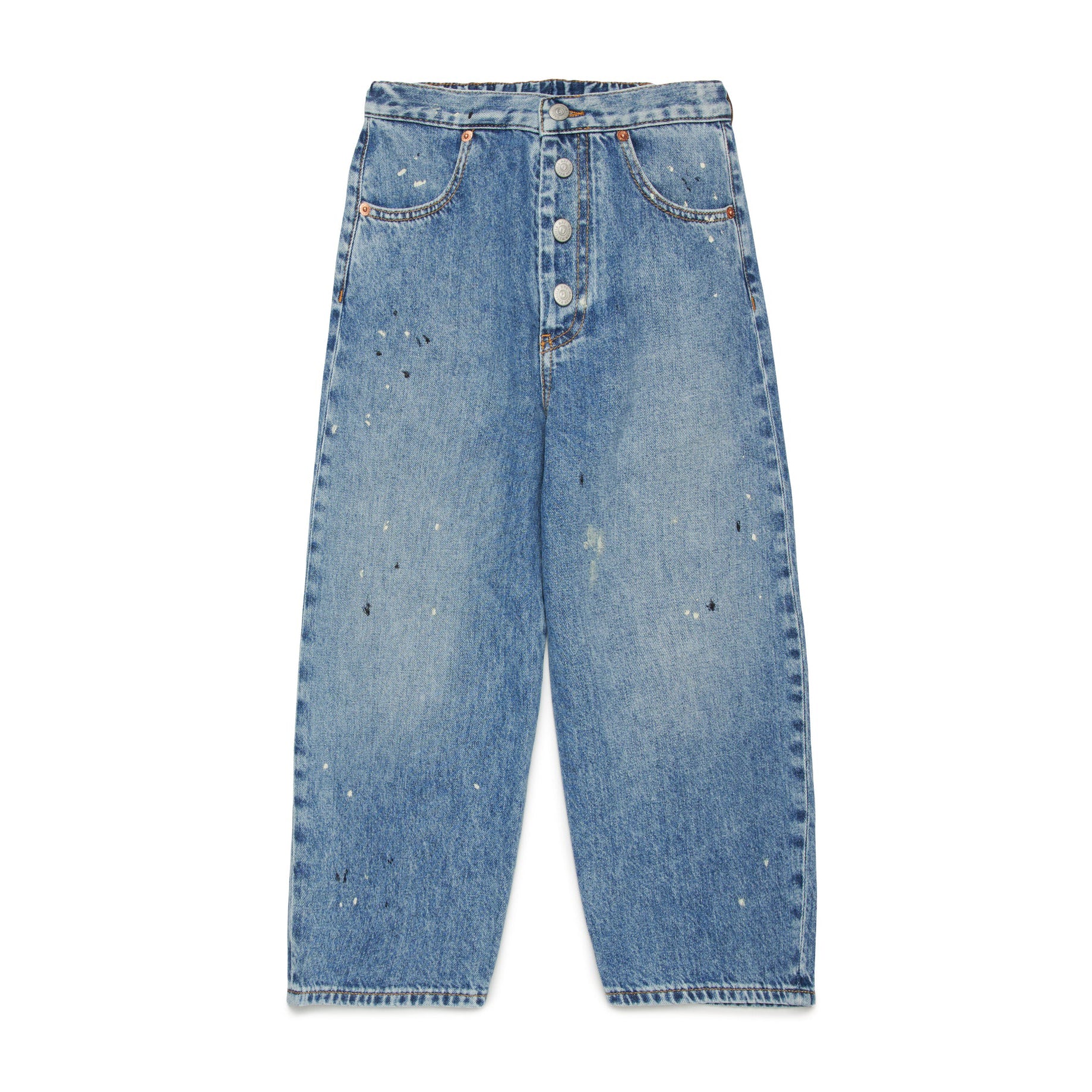 Girls Blue Denim Trousers