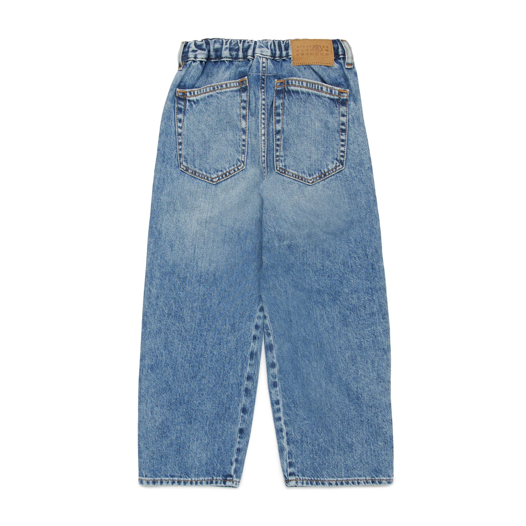 Girls Blue Denim Trousers