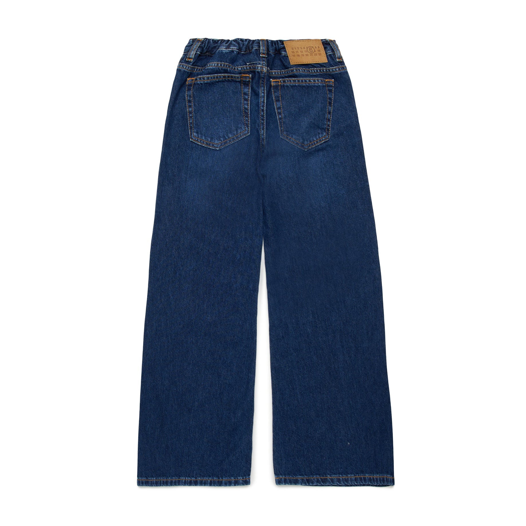 Girls Blue Denim Trousers