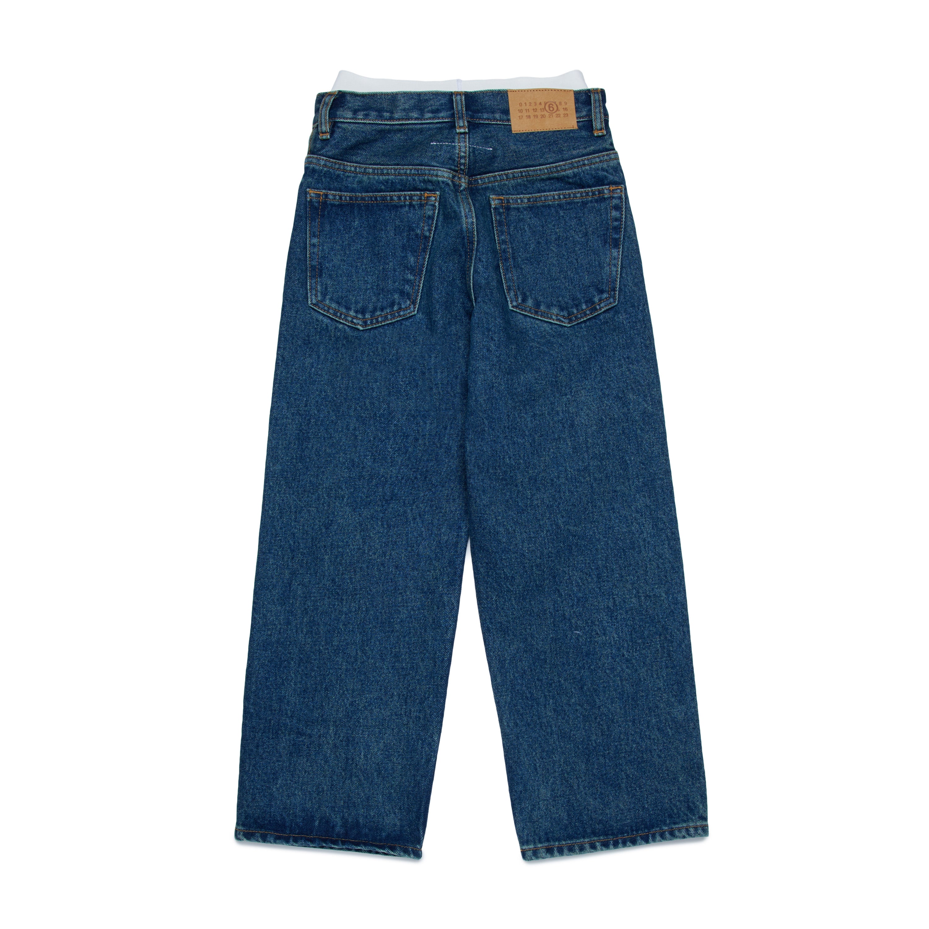 Boys & Girls Blue Denim Trousers