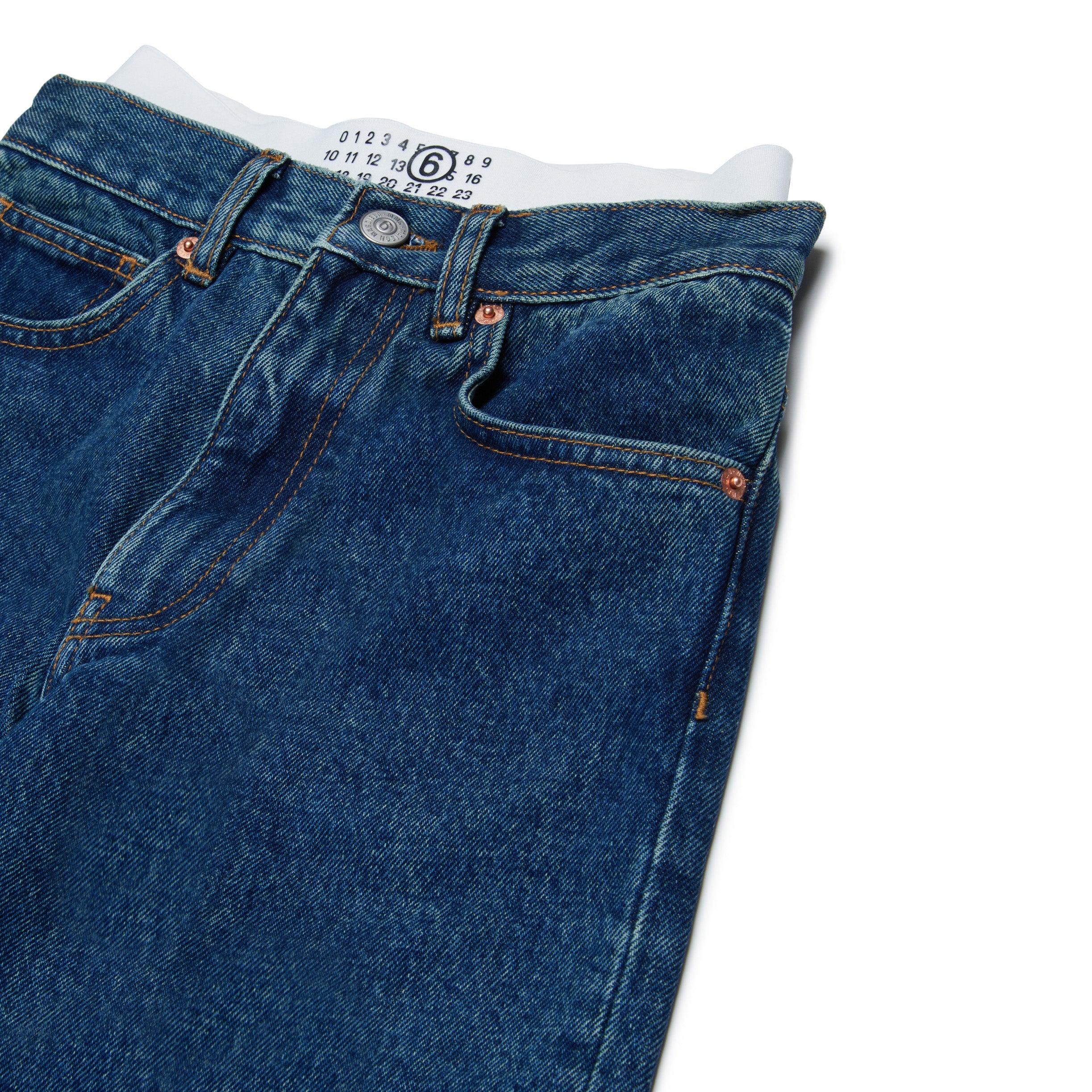 Boys & Girls Blue Denim Trousers