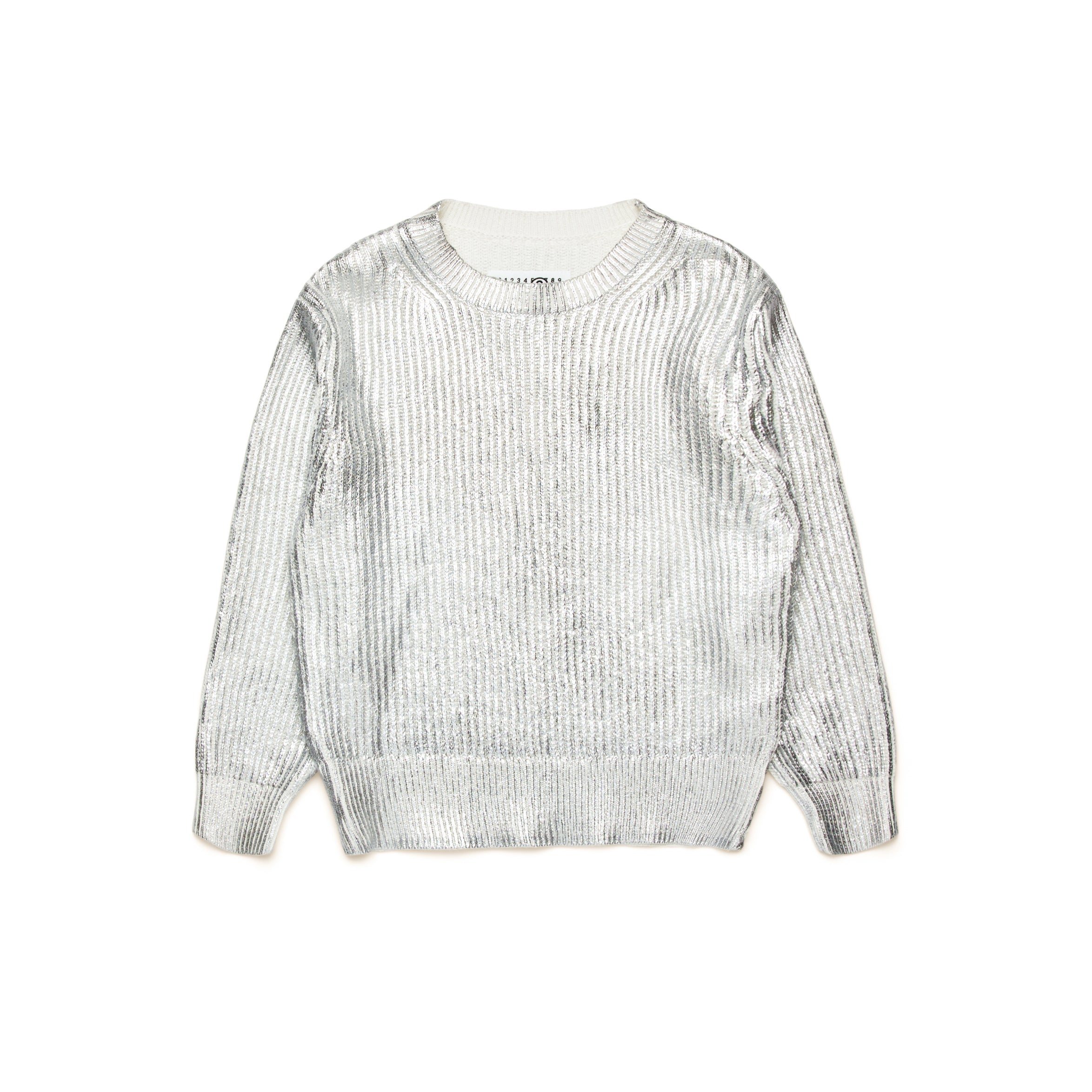 Boys & Girls Silver Cotton Sweater