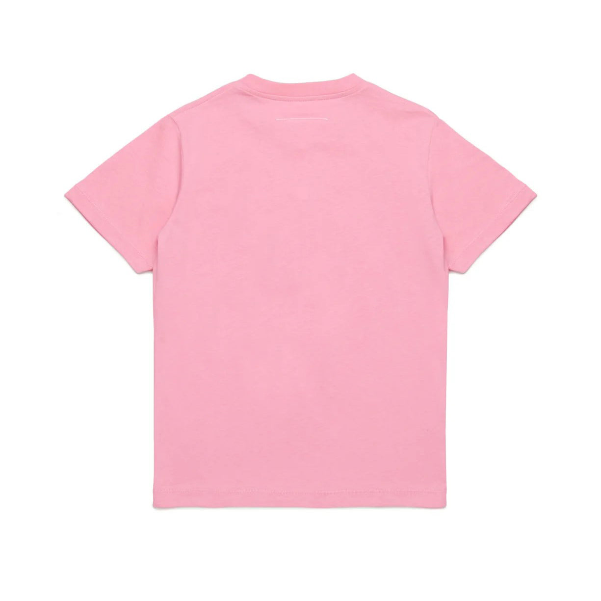 Girls Pink Printed Logo T-Shirt