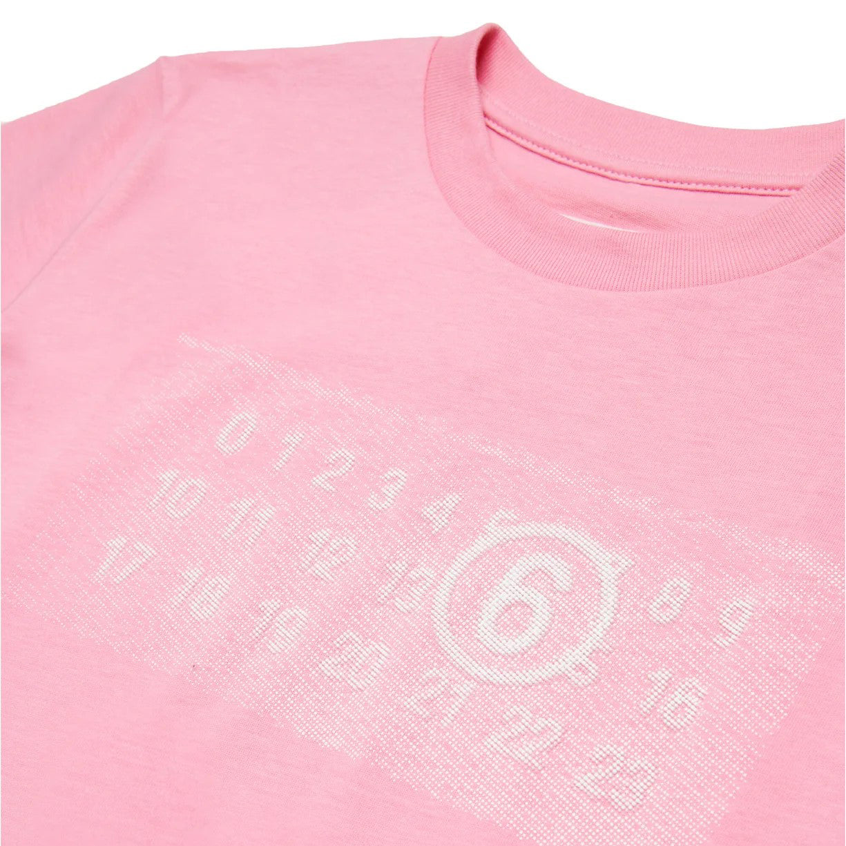 Girls Pink Printed Logo T-Shirt