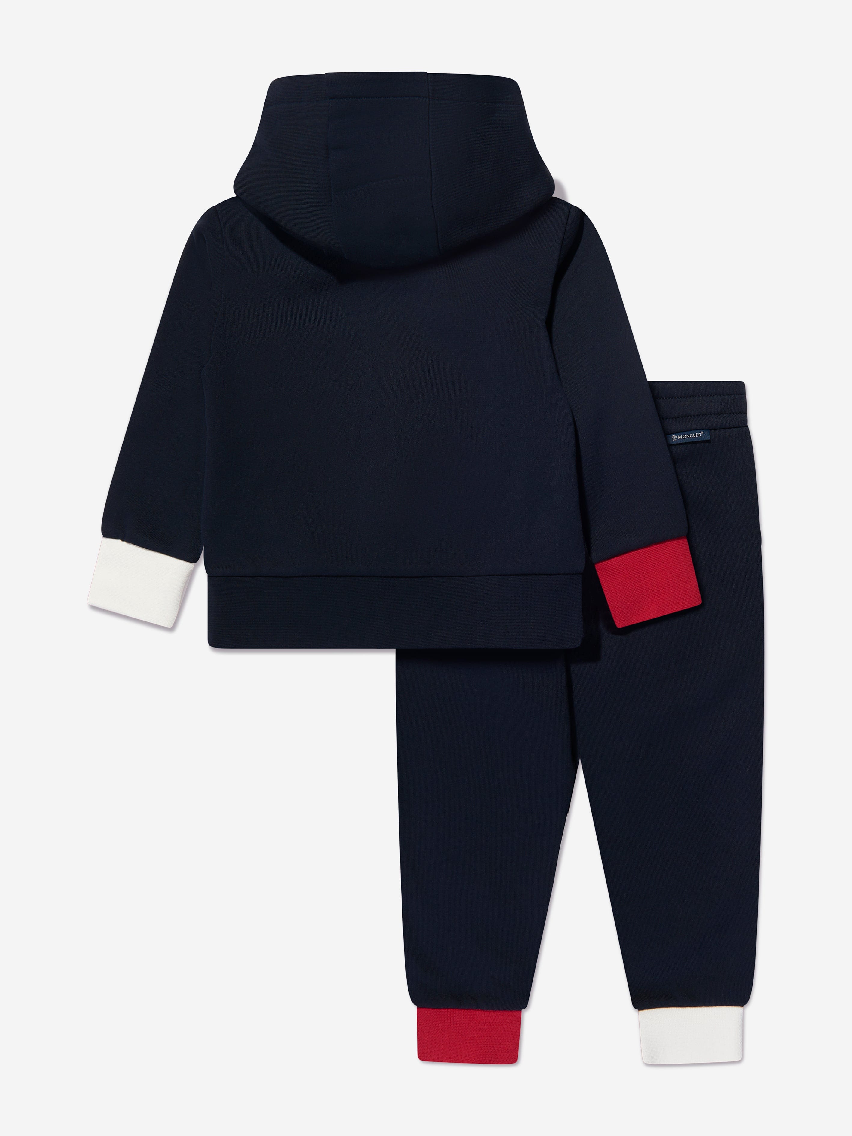 Moncler Enfant Boys Logo Tracksuit in Navy