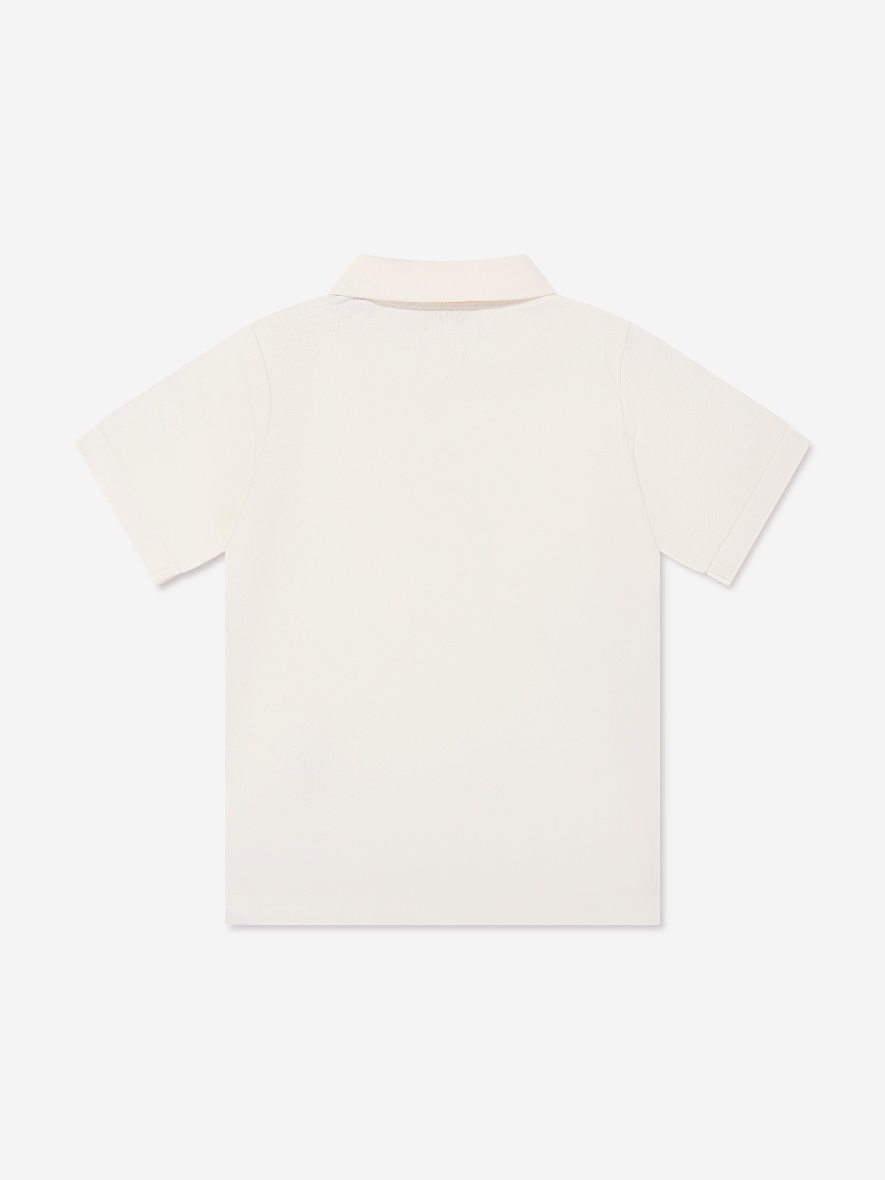 Moncler Enfant Boys Polo Shirt in White