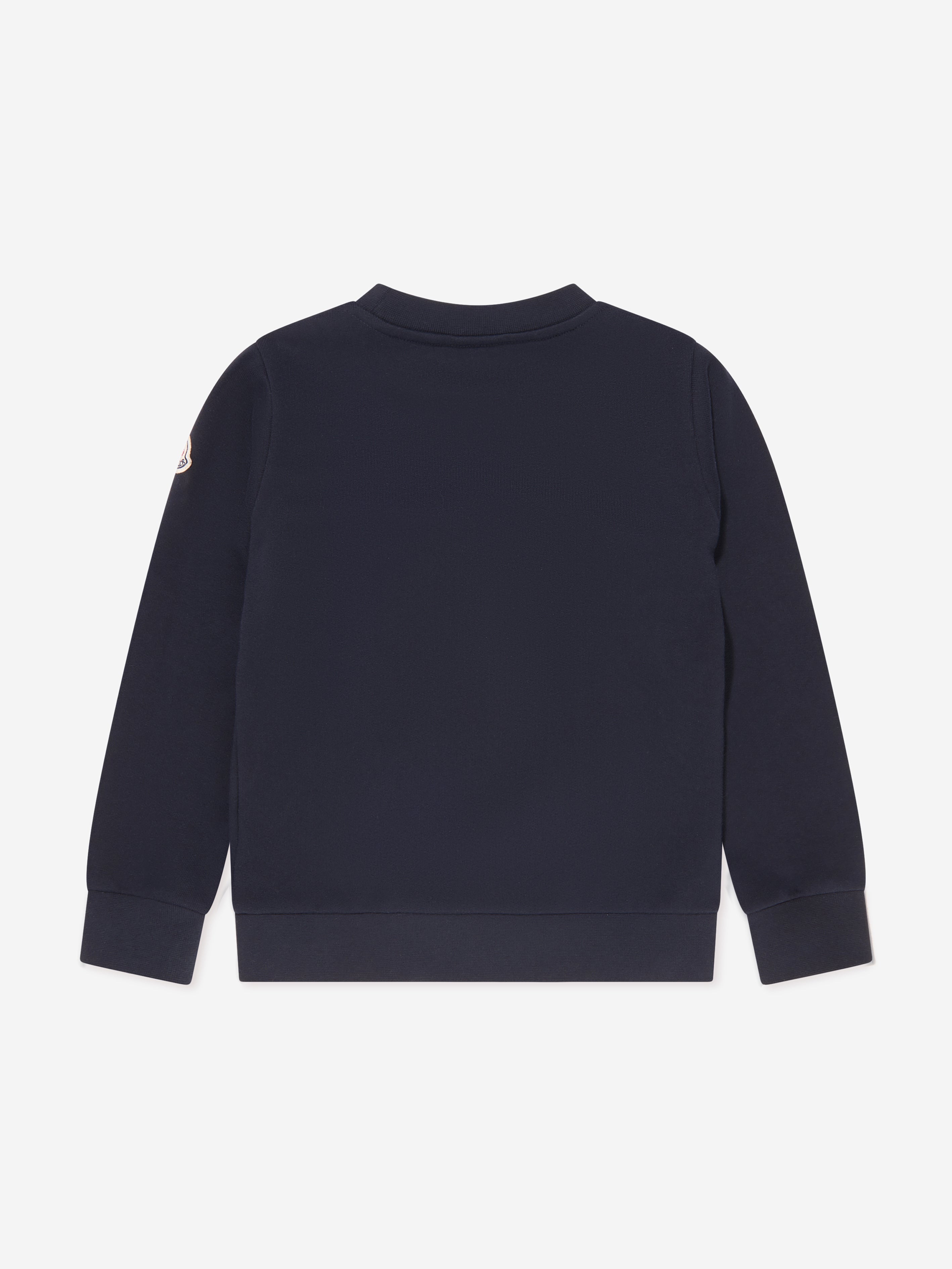 Moncler Enfant Kids Logo Sweatshirt in Navy