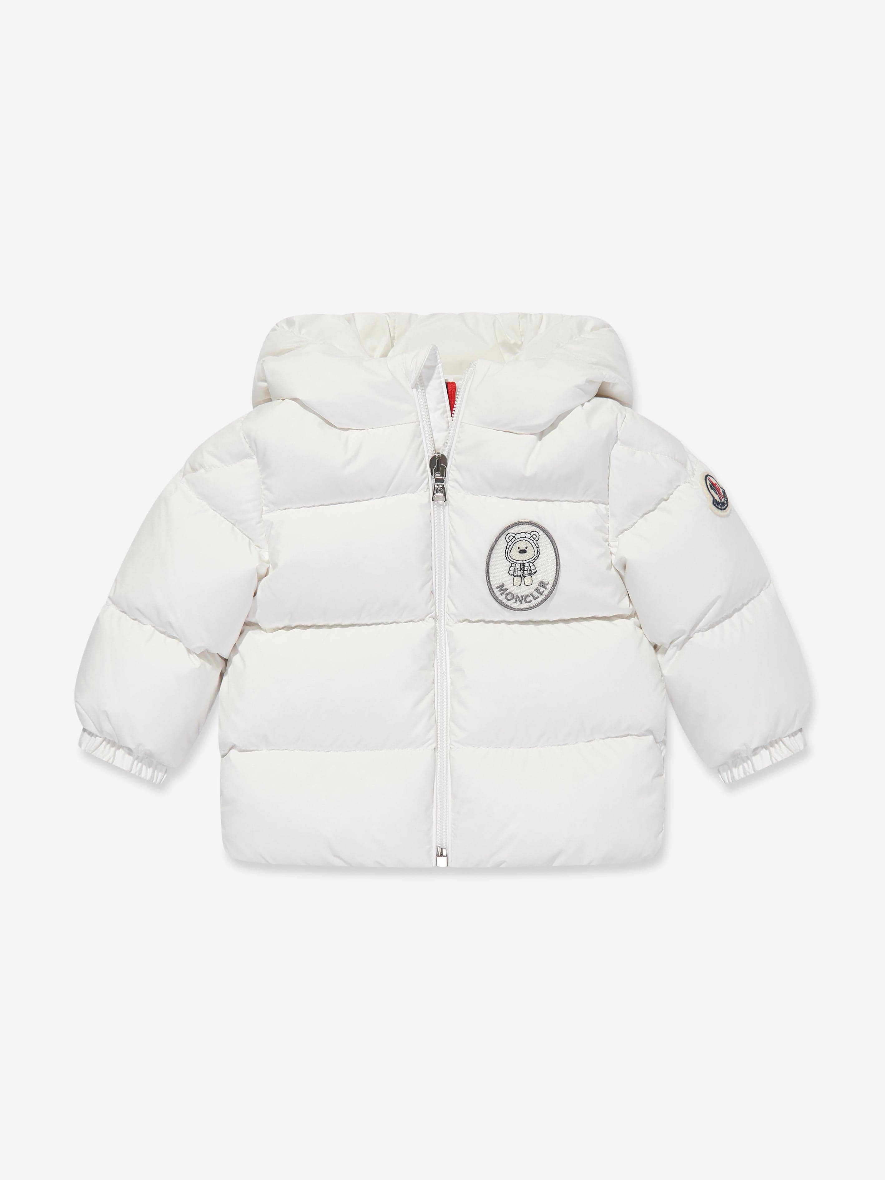 Baby Down Padded Sanyu Jacket in White