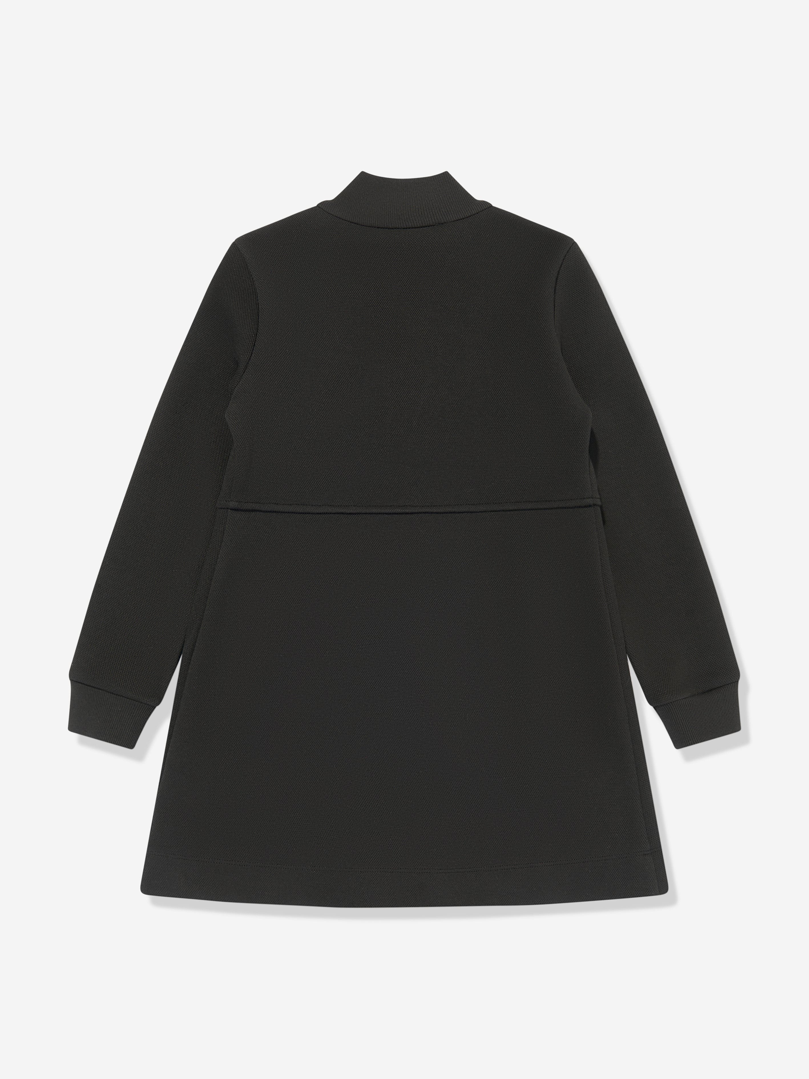 Moncler Enfant Girls Zip Up Dress in Black