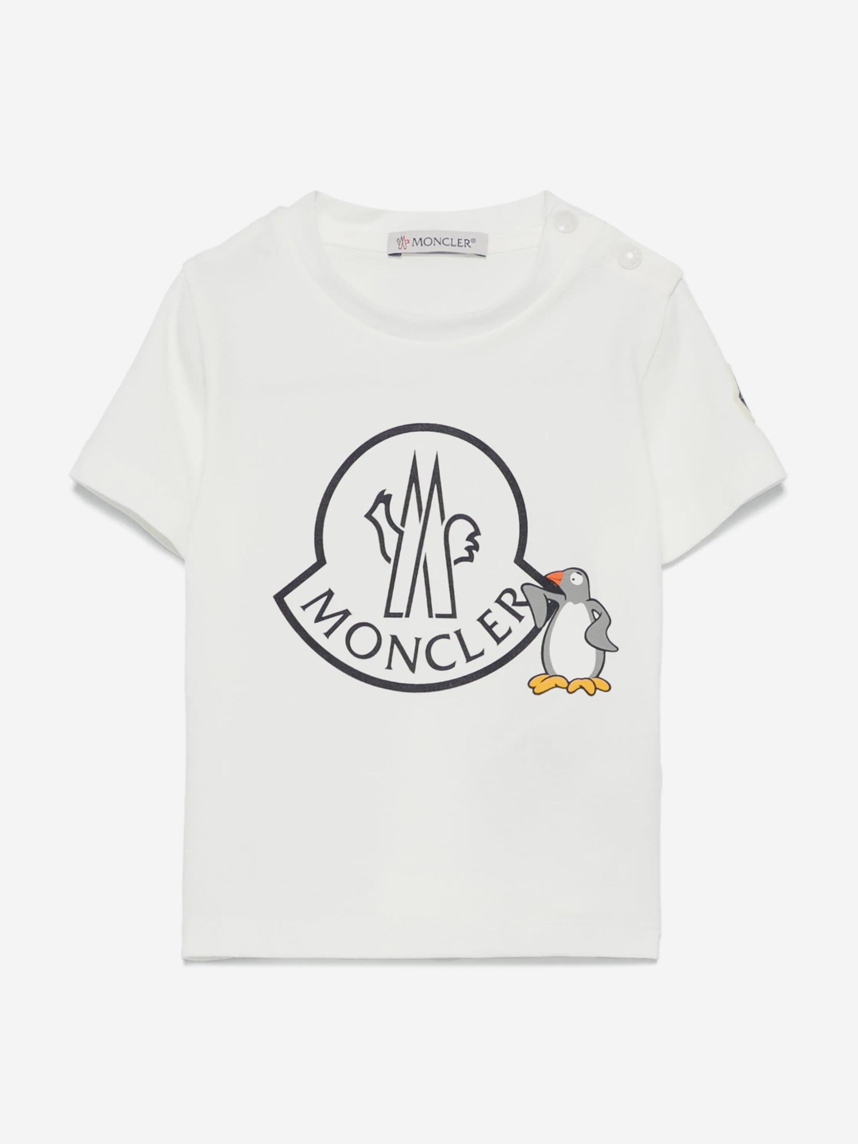 Baby Boys Logo T-Shirt in White