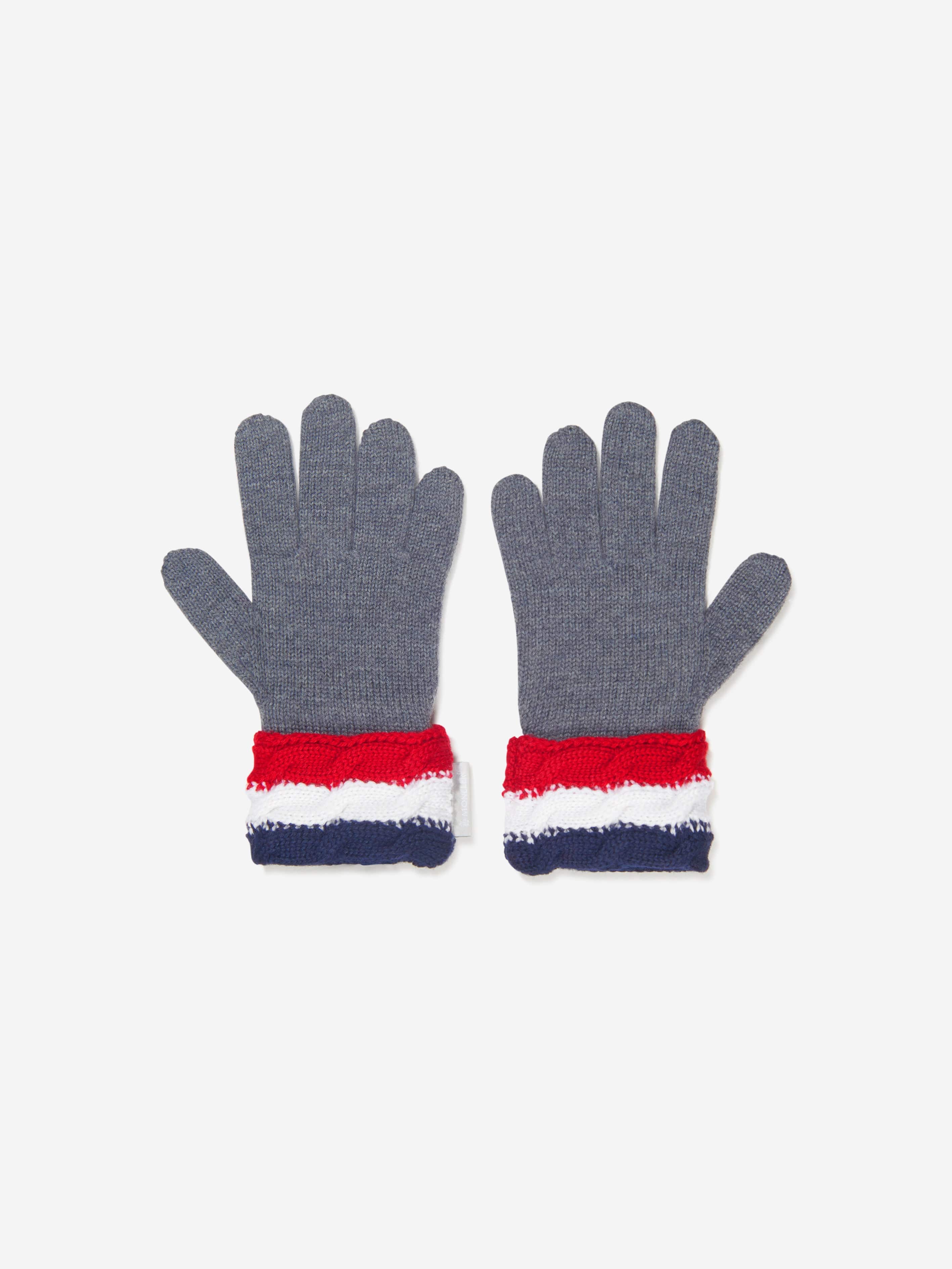 Moncler Enfant Boys Wool Knitted Gloves