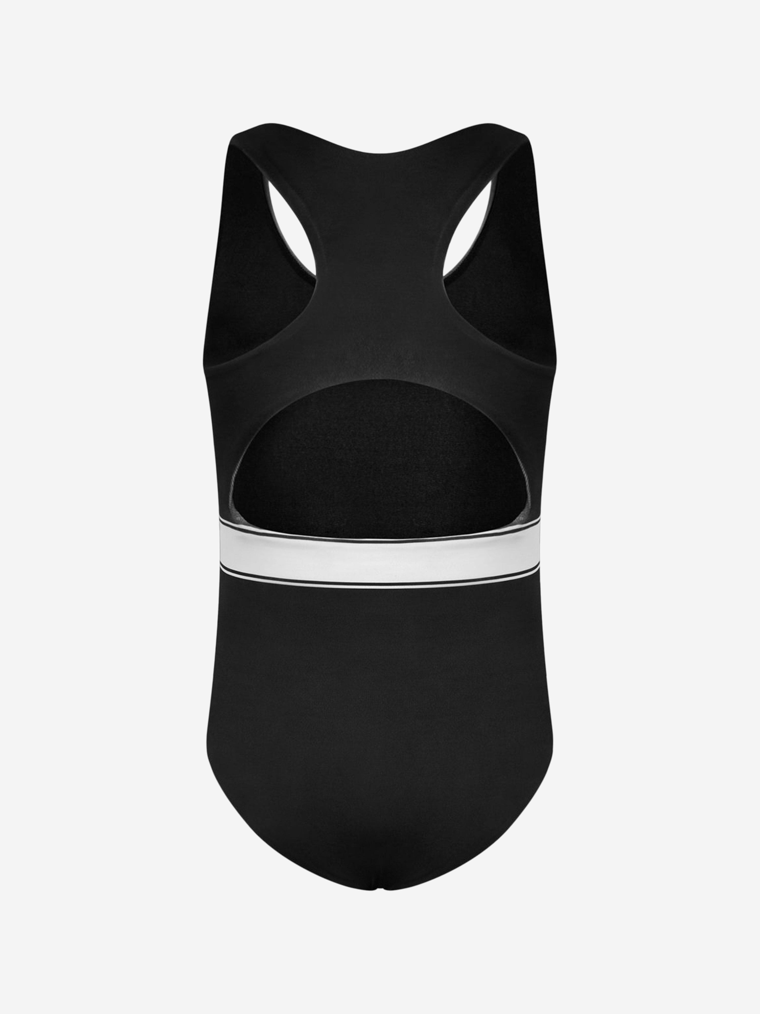 Moncler Girls Logo Swimsuit