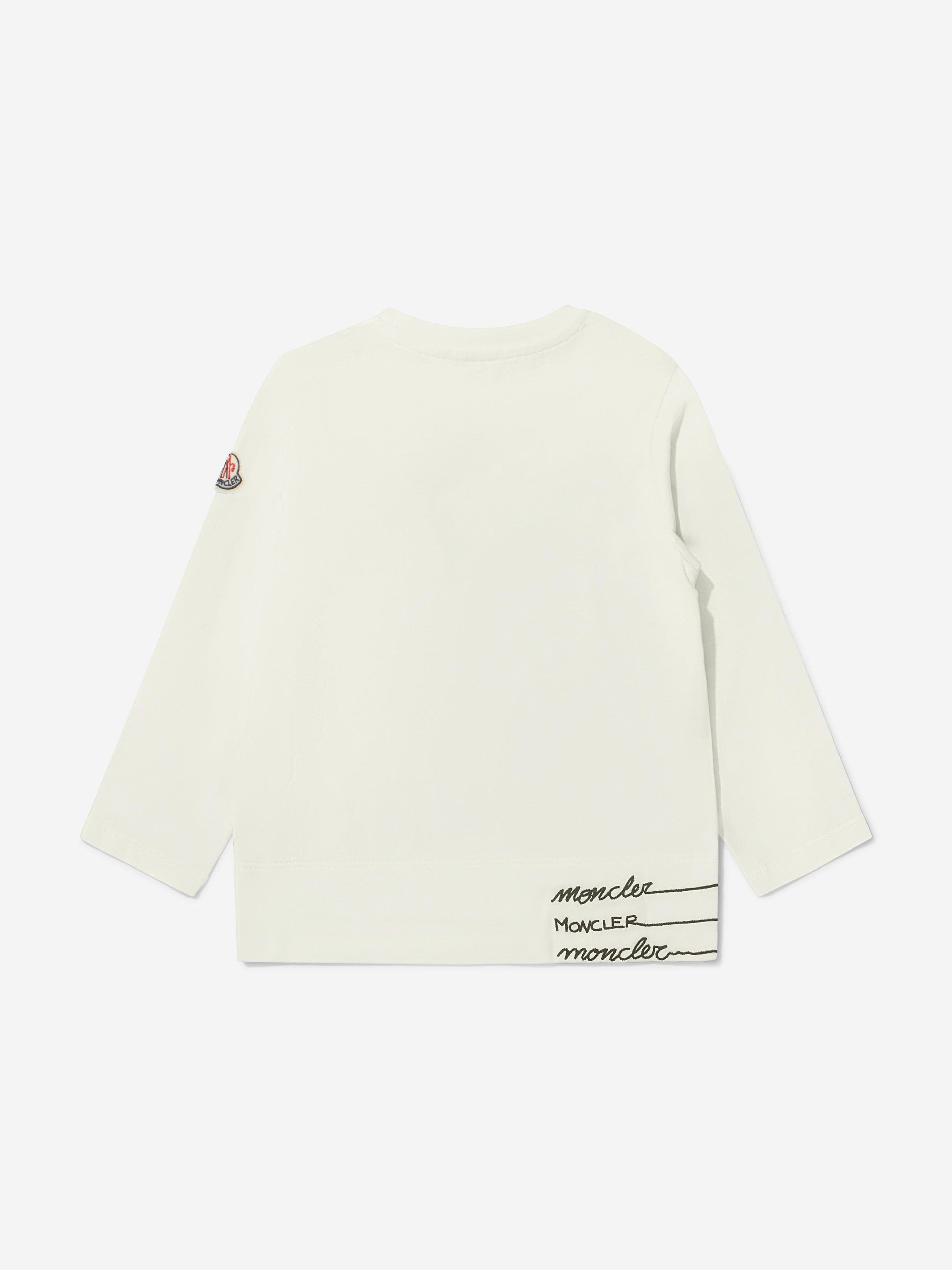 Moncler Enfant Girls Short Sleeve Logo T-Shirt