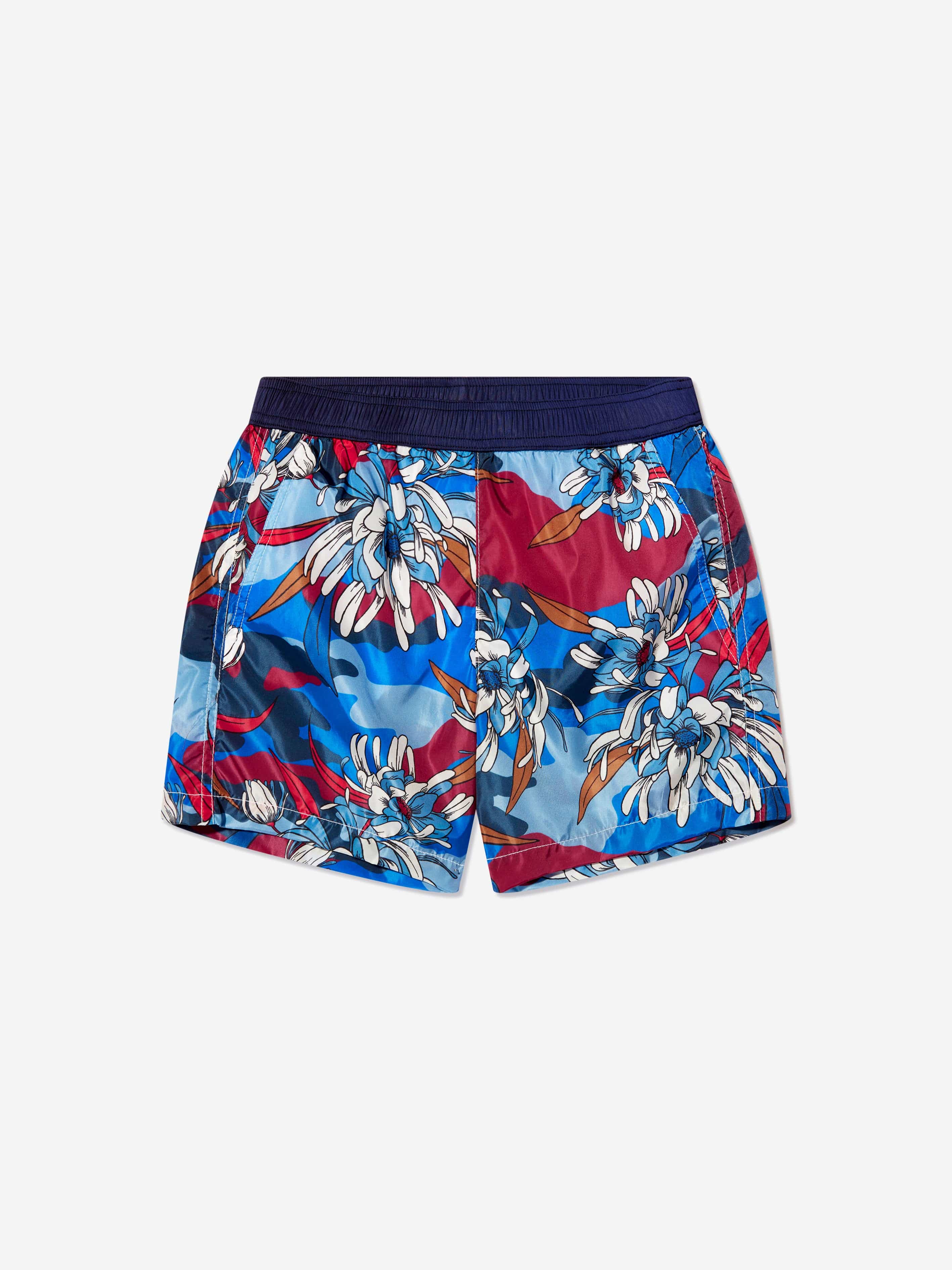 Moncler Enfant Boys Swim Shorts in Multicolour