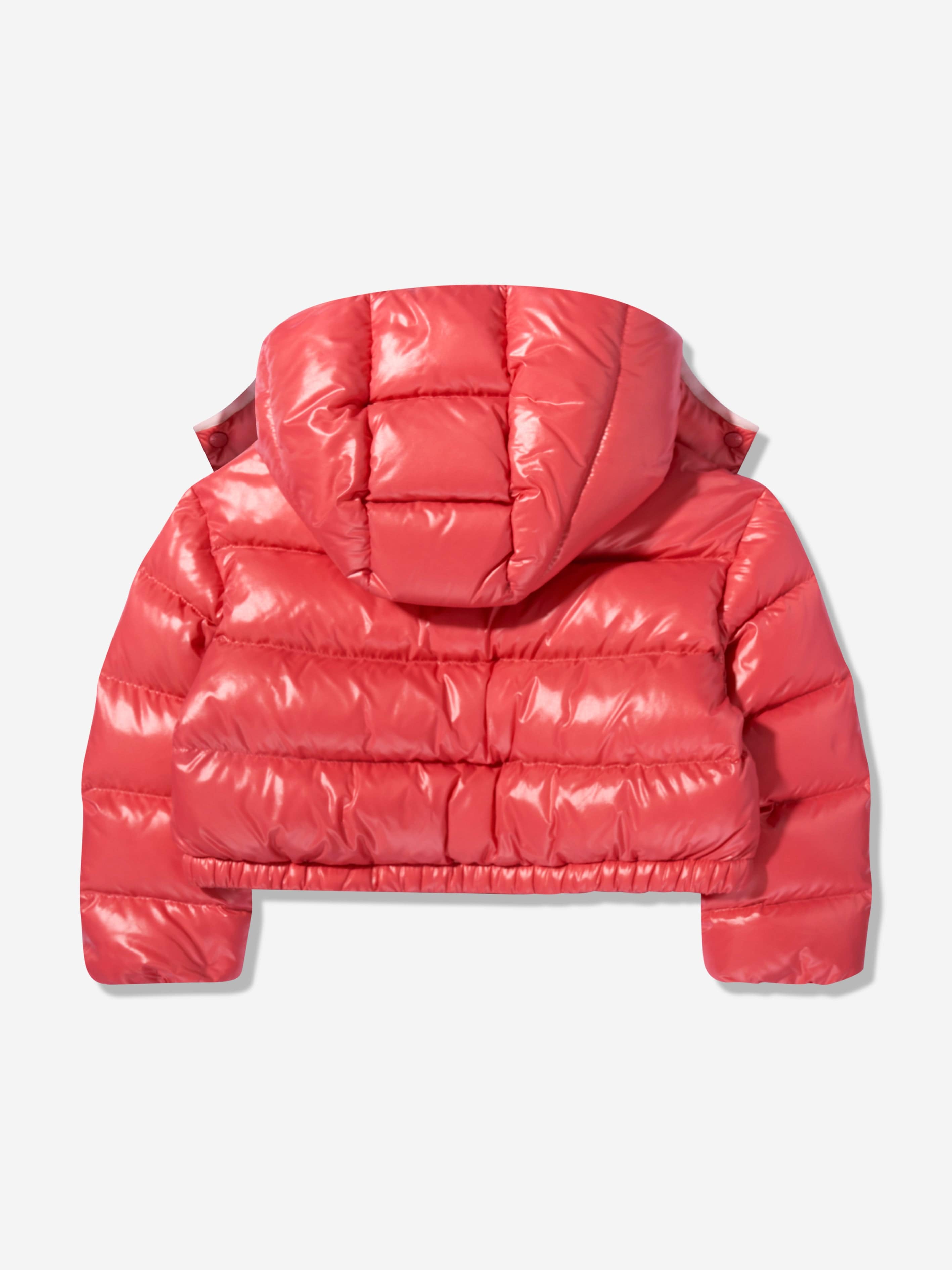 Moncler Enfant Girls Down Padded Andro Jacket in Pink