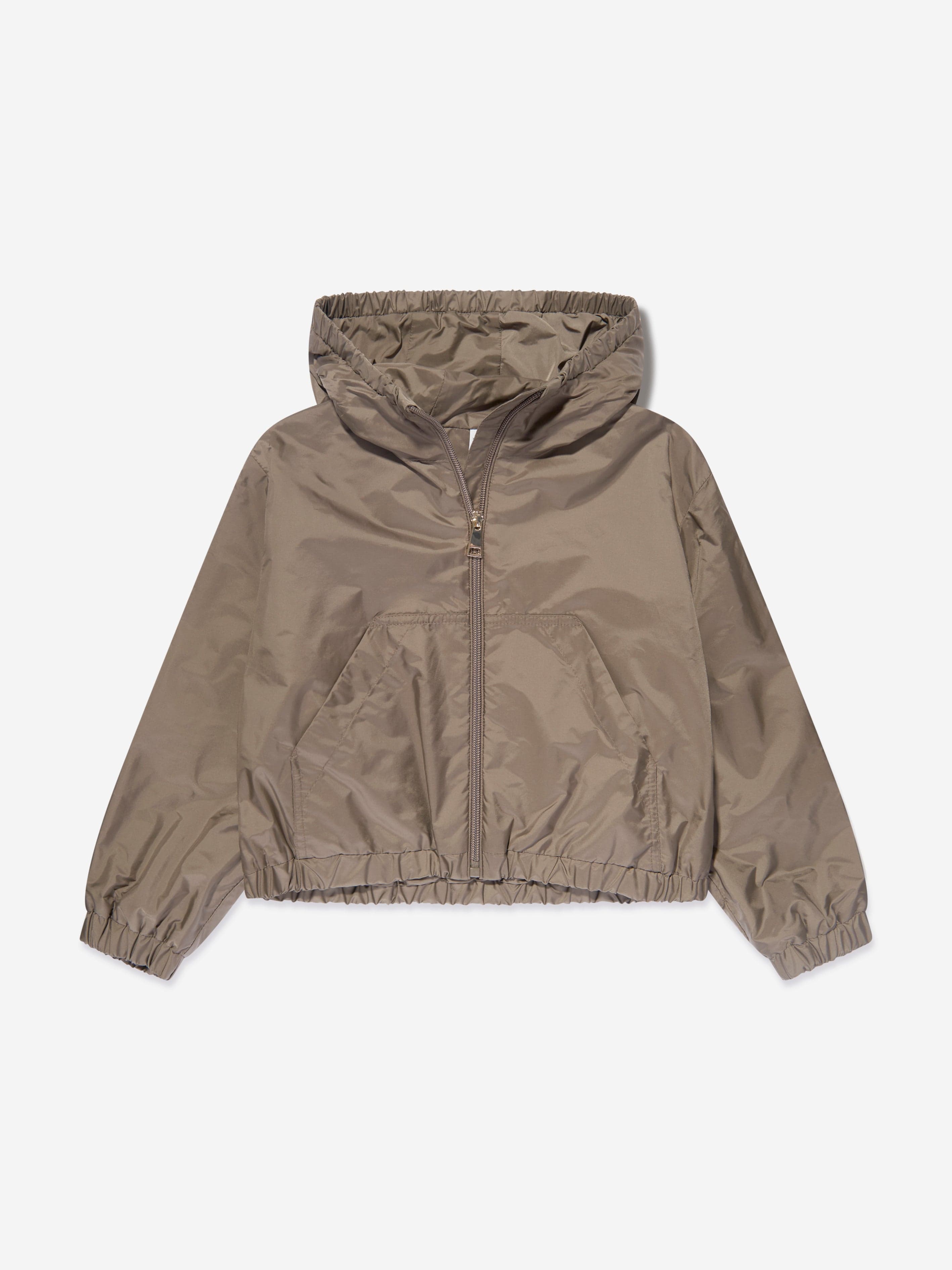 Moncler Enfant Girls Prague Jacket in Brown