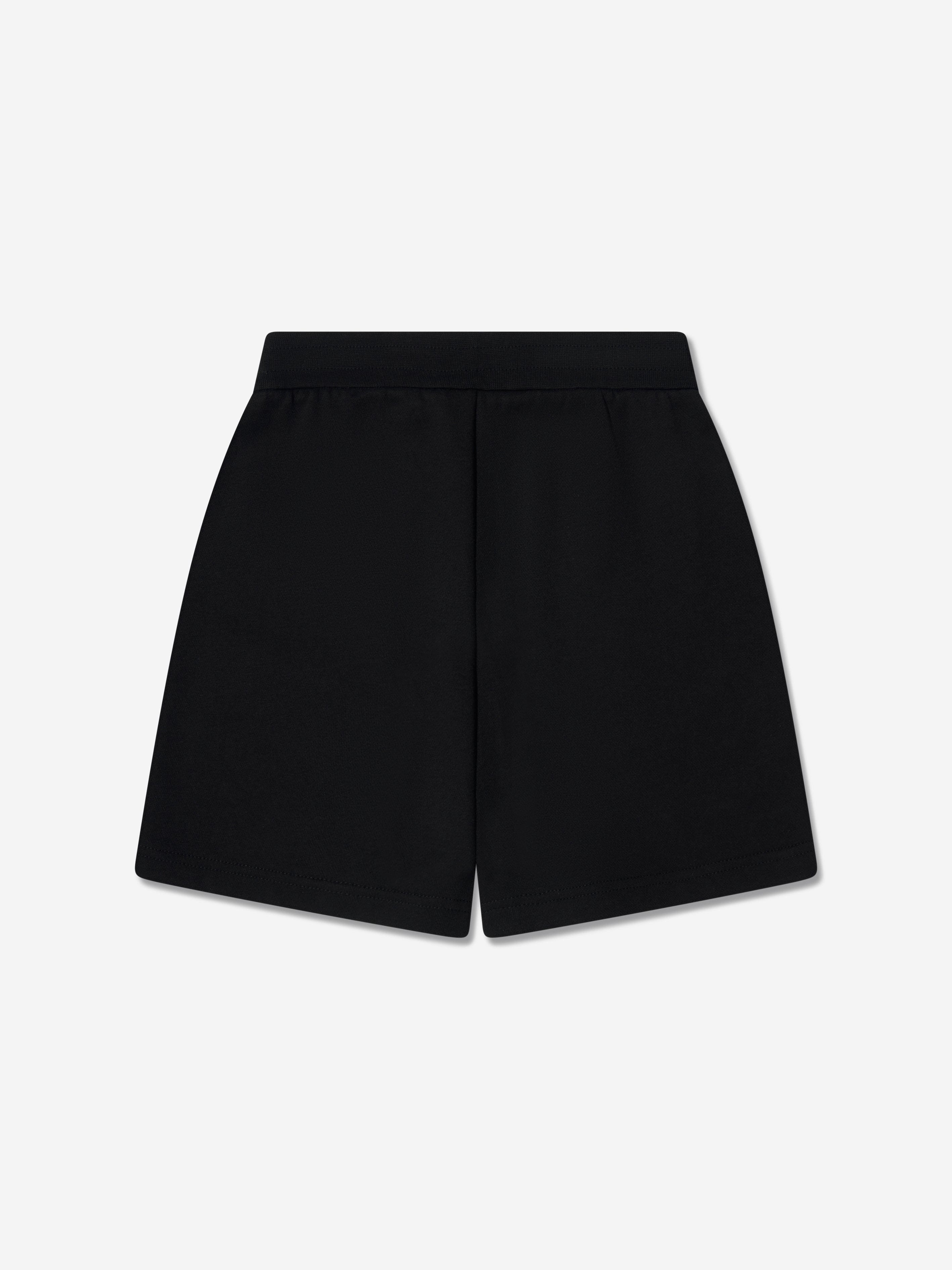 Moncler Enfant Boys Logo Shorts in Black