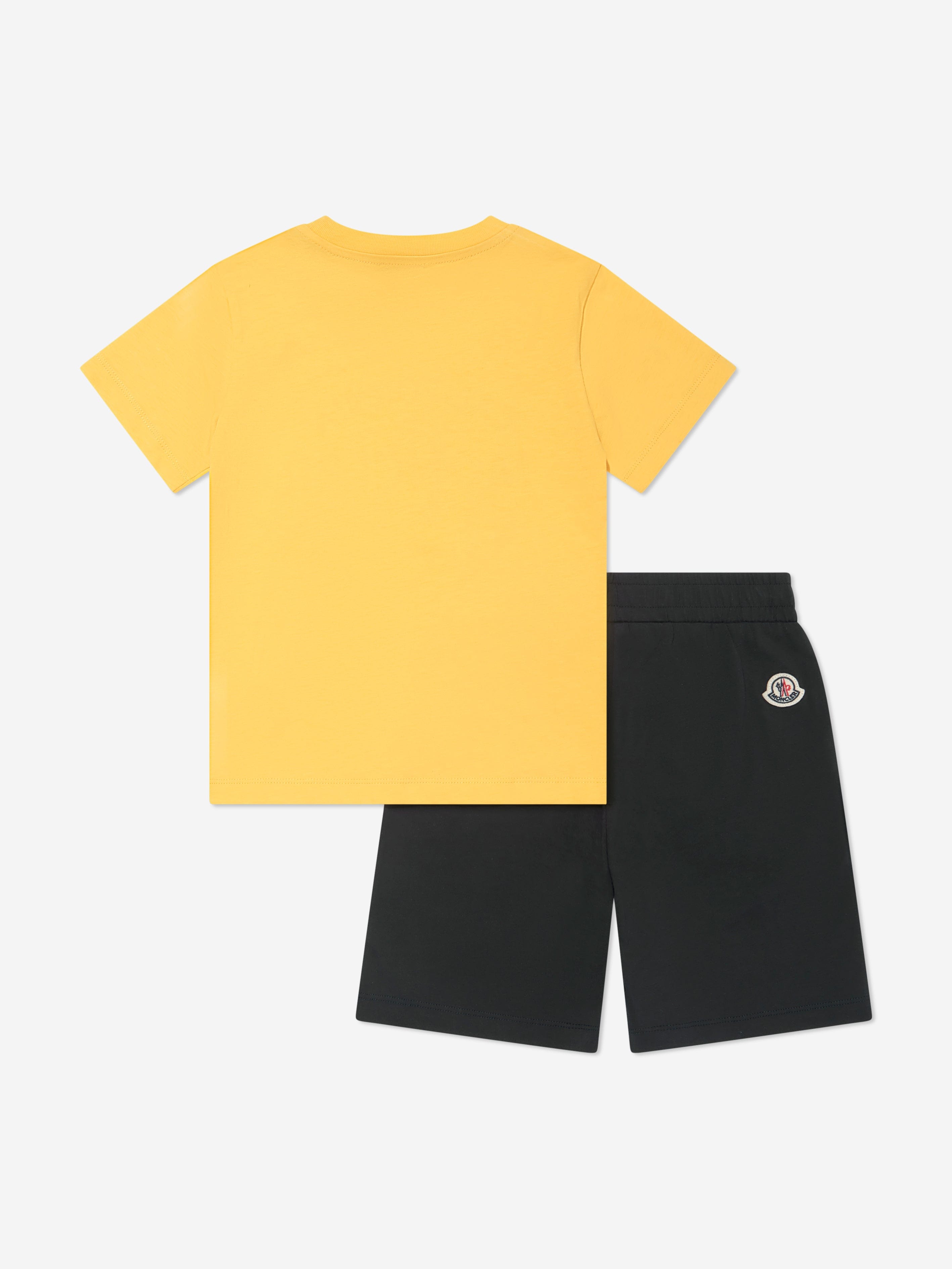 Moncler Enfant Boys Shorts Set in Yellow