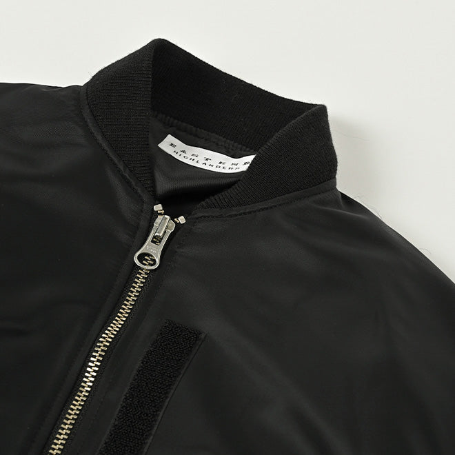 Boys & Girls Black Zip-Up Jacket