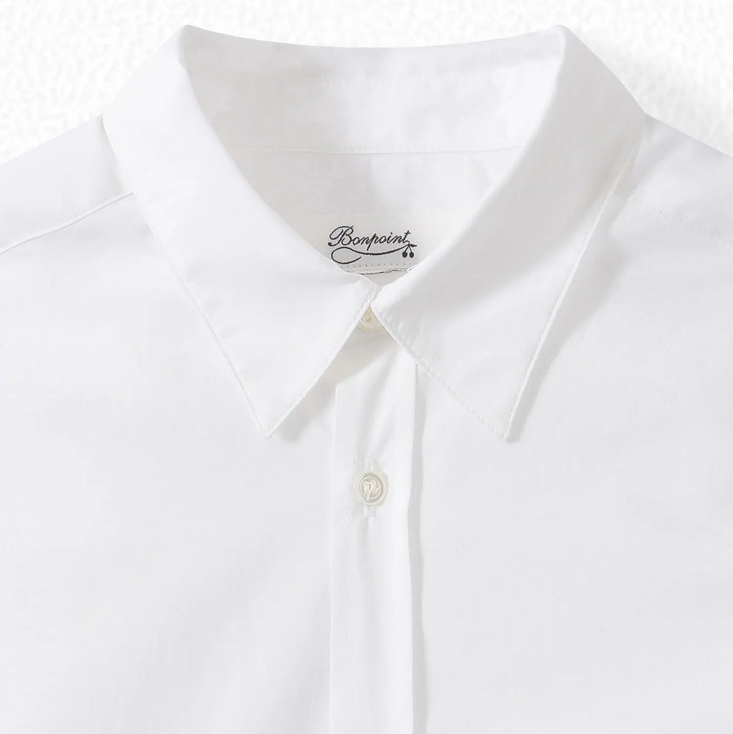 Boys White Cotton Shirt