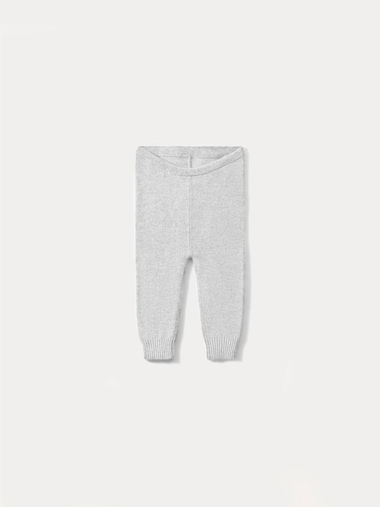 Baby Boys & Girls Grey Cashmere Leggings