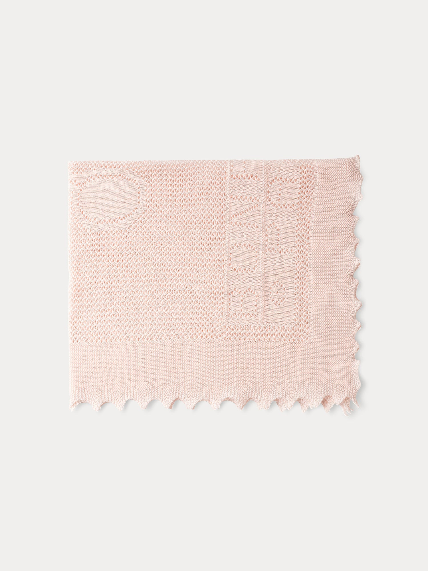 Baby Boys & Girls Pink Wool Blanket