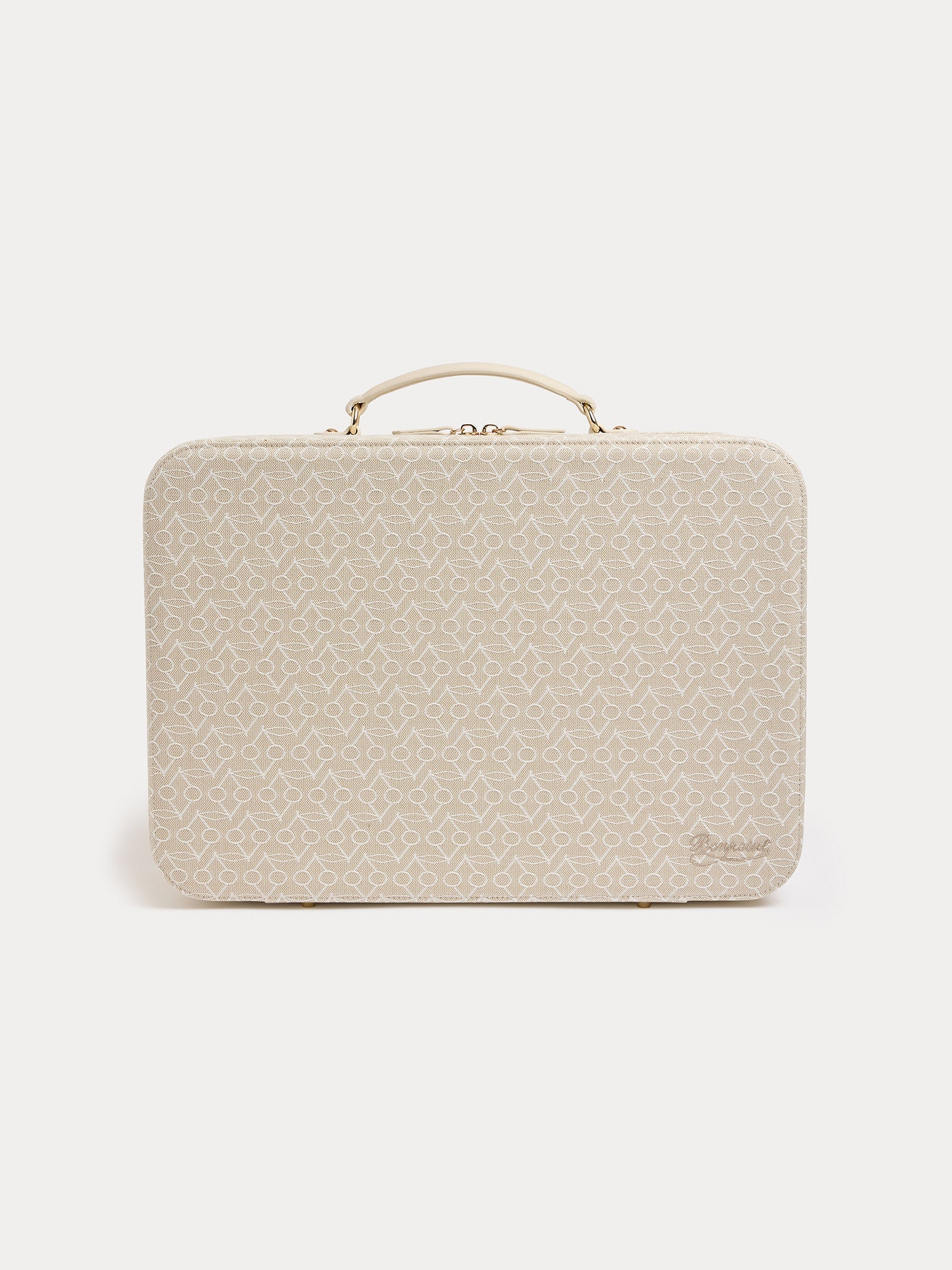 Beige Logo Storage Bag(28x40x16cm)