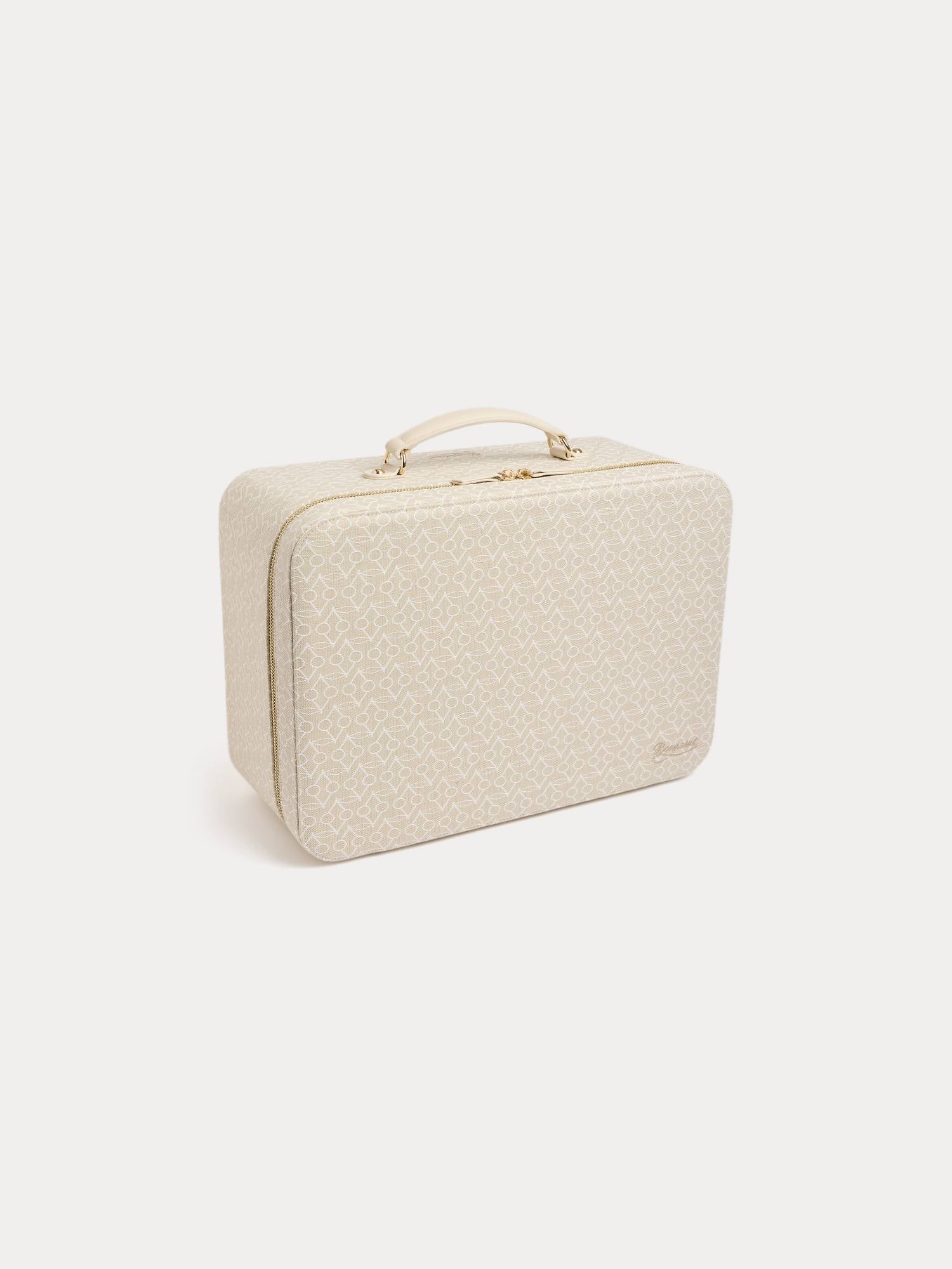 Beige Logo Storage Bag(28x40x16cm)