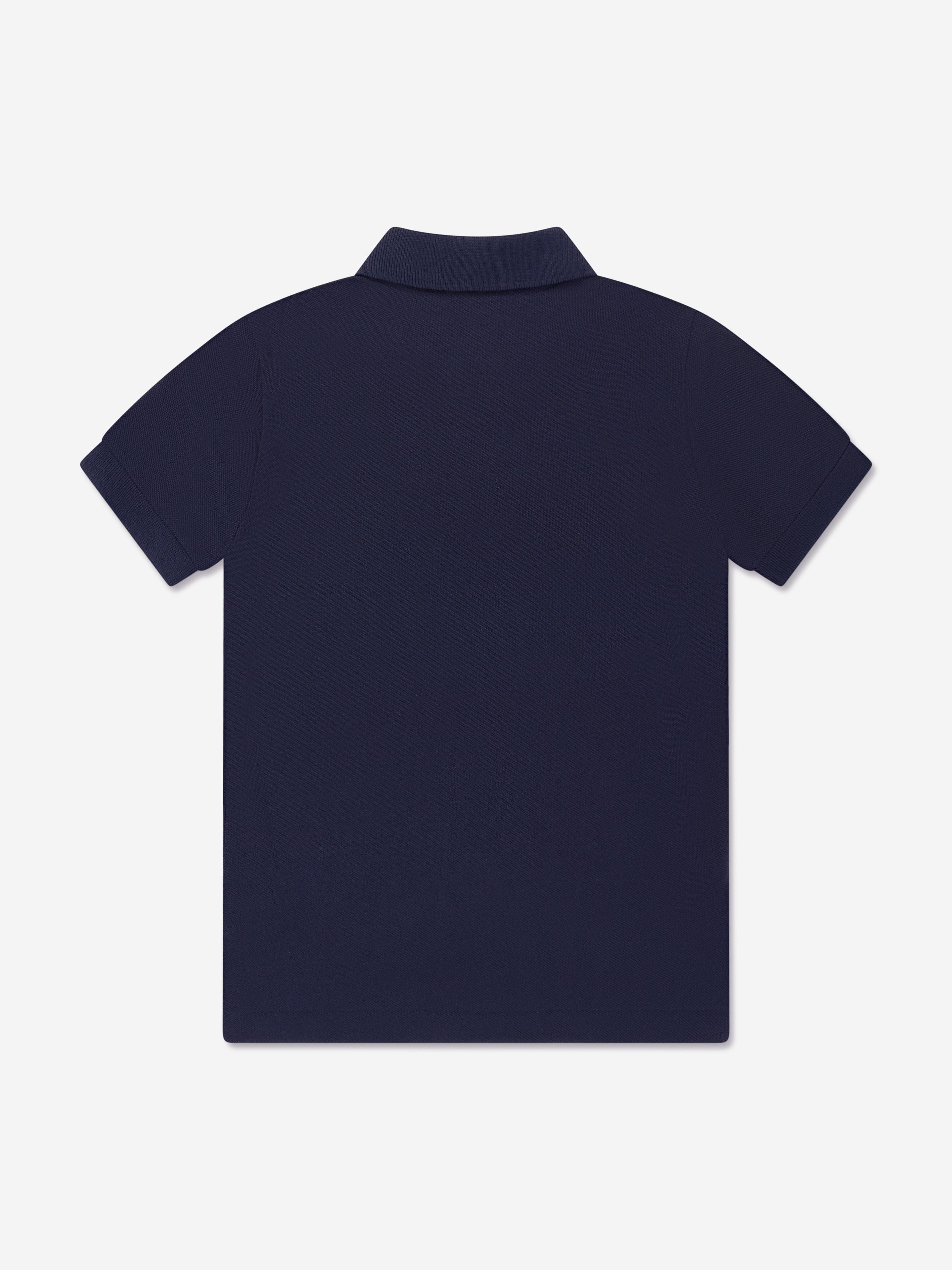 Ralph Lauren Boys Logo Polo Shirt in Navy