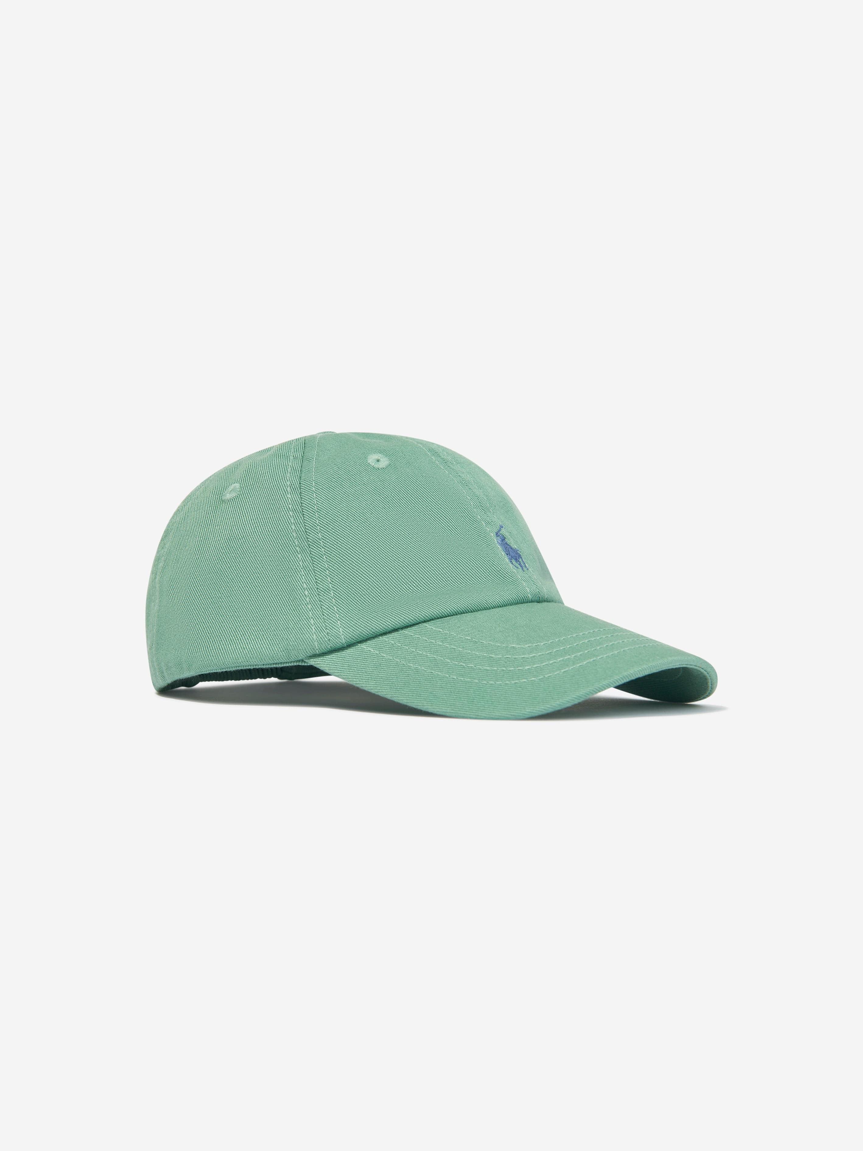 Ralph Lauren Baby Boys Laogo Cap in Green