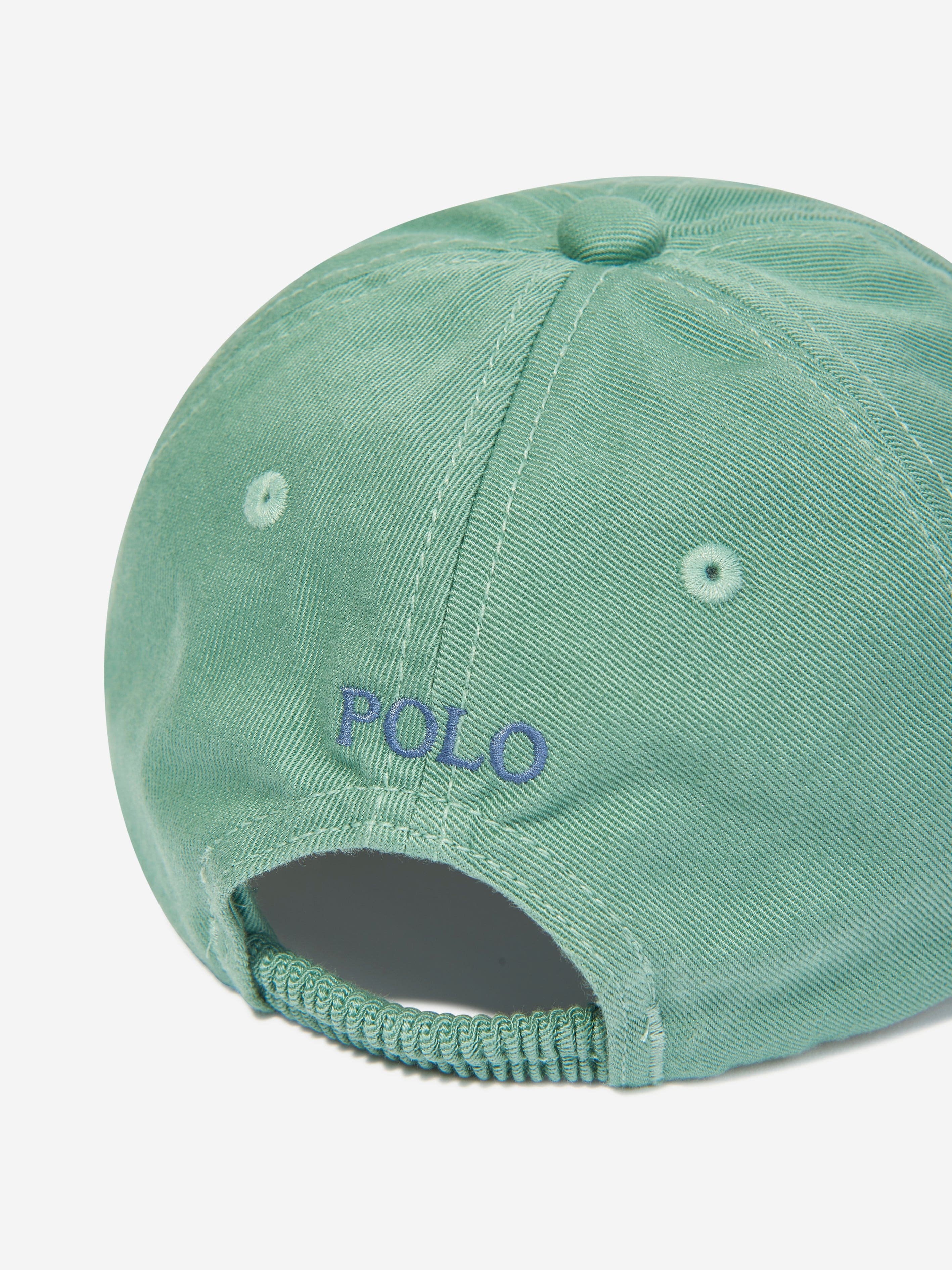 Ralph Lauren Baby Boys Laogo Cap in Green