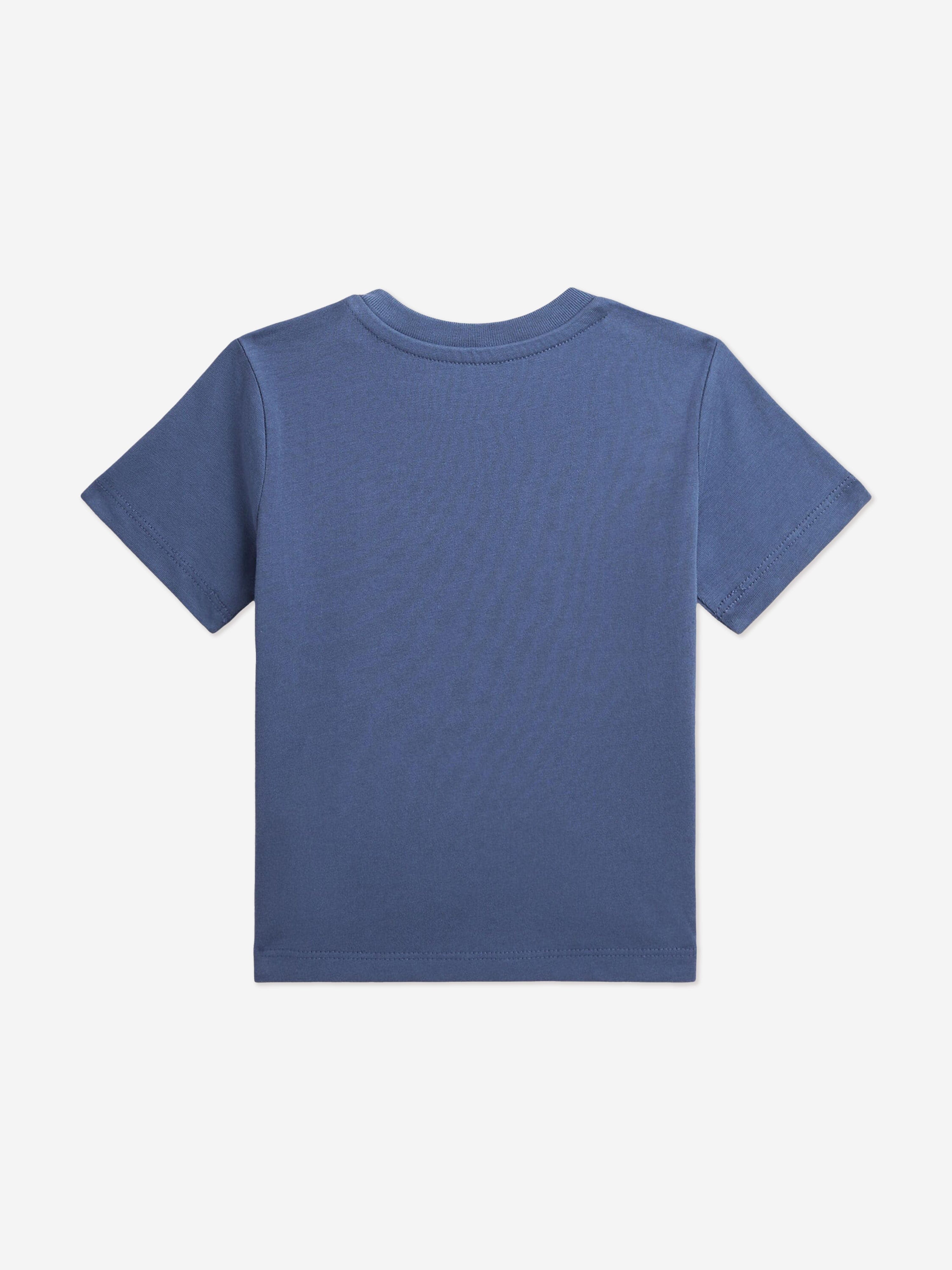 Ralph Lauren Baby Boys Logo T-Shirt in Blue