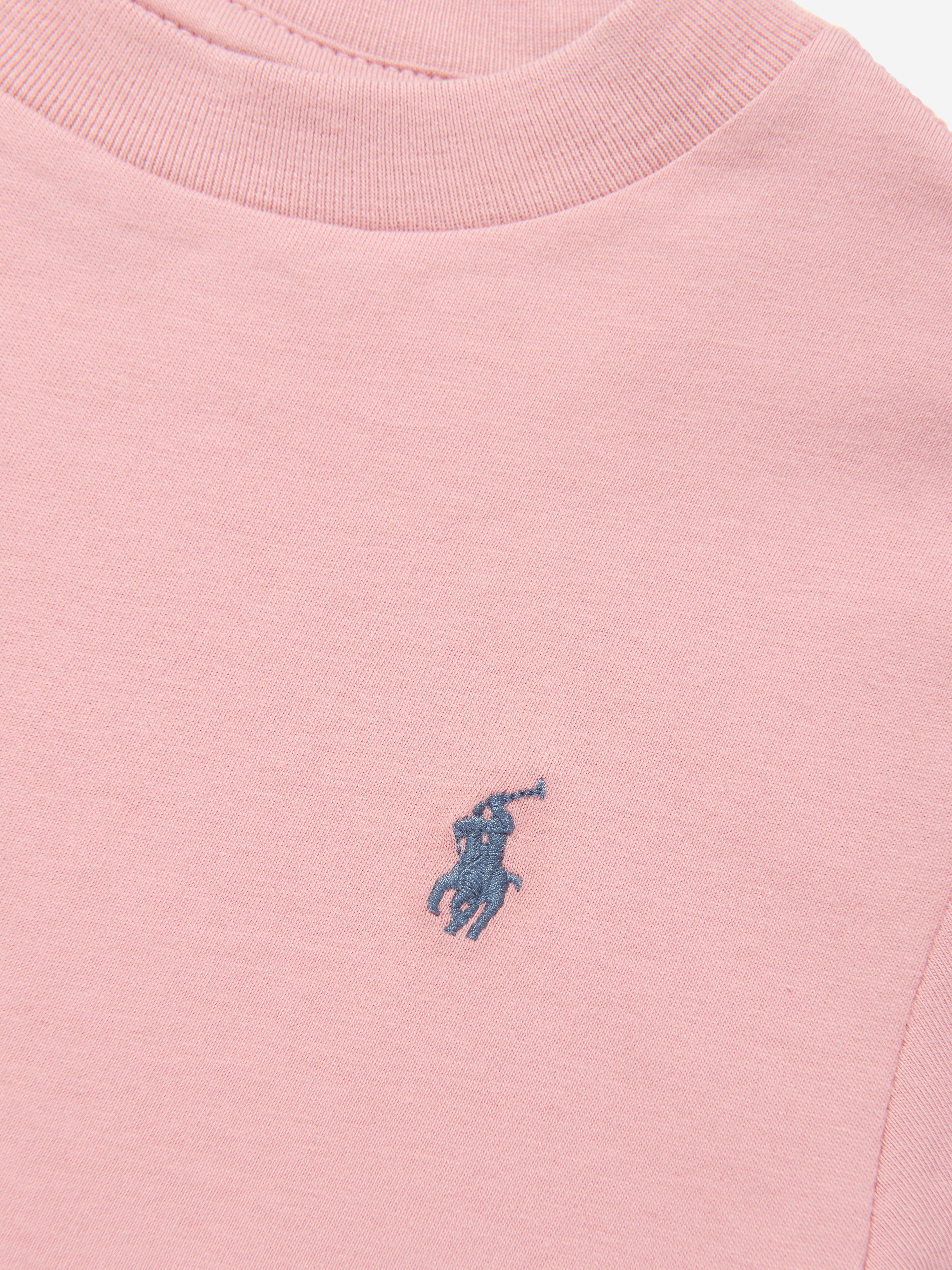 Ralph Lauren Baby Boys Logo T-Shirt in Pink