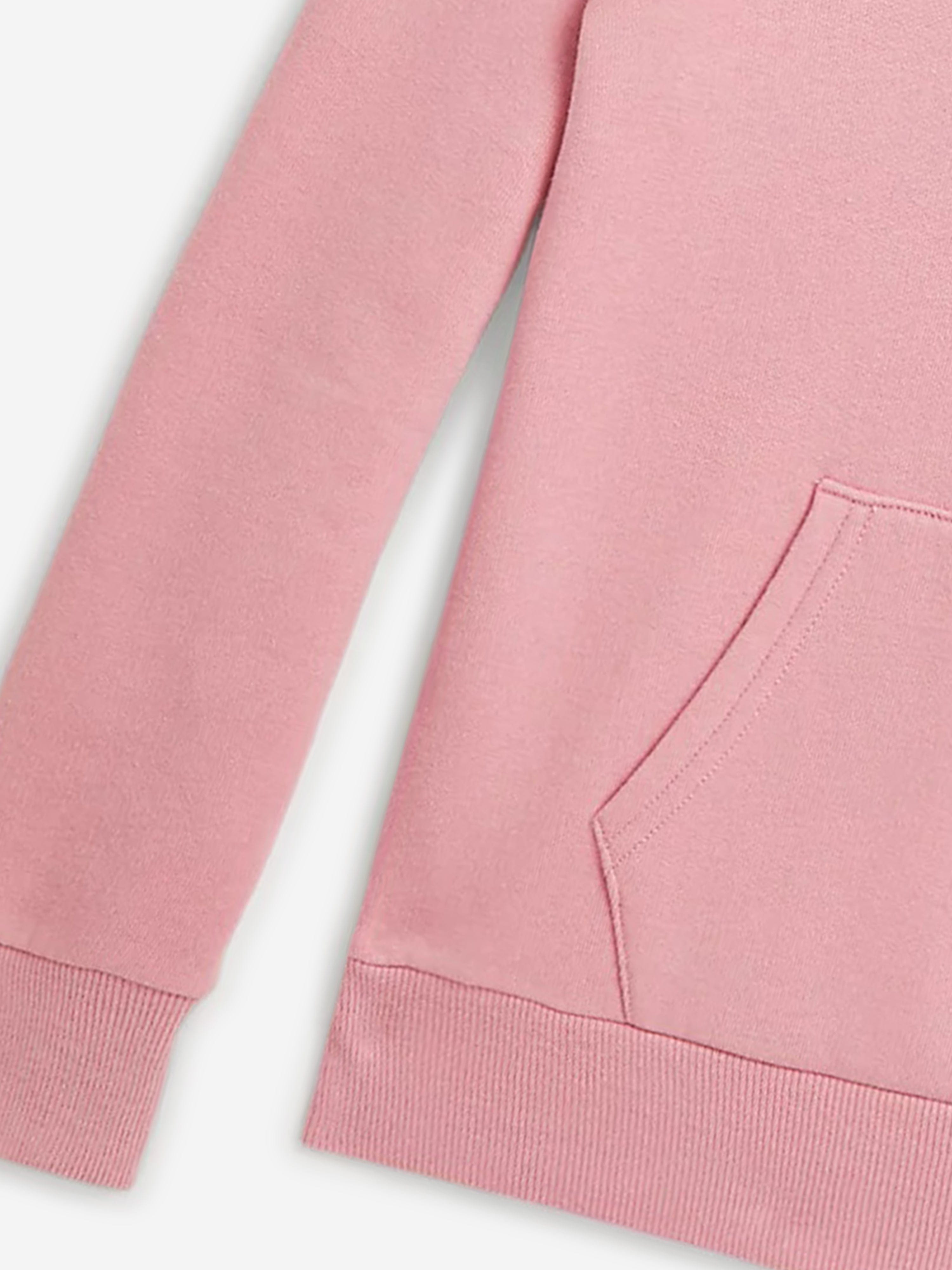 Ralph Lauren Girls Logo Hoodie in Pink