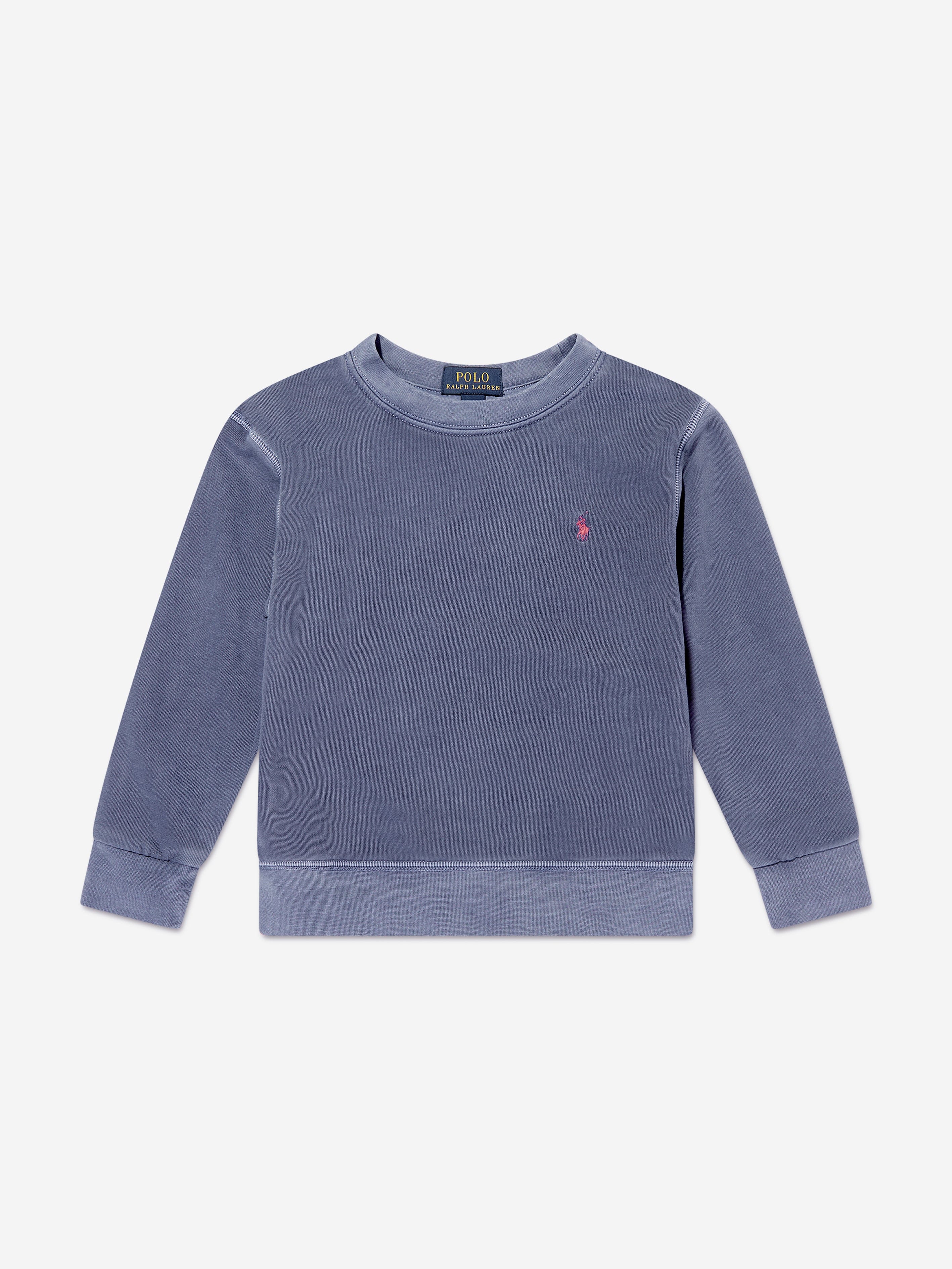 Ralph Lauren Boys Logo Sweatshirt in Blue