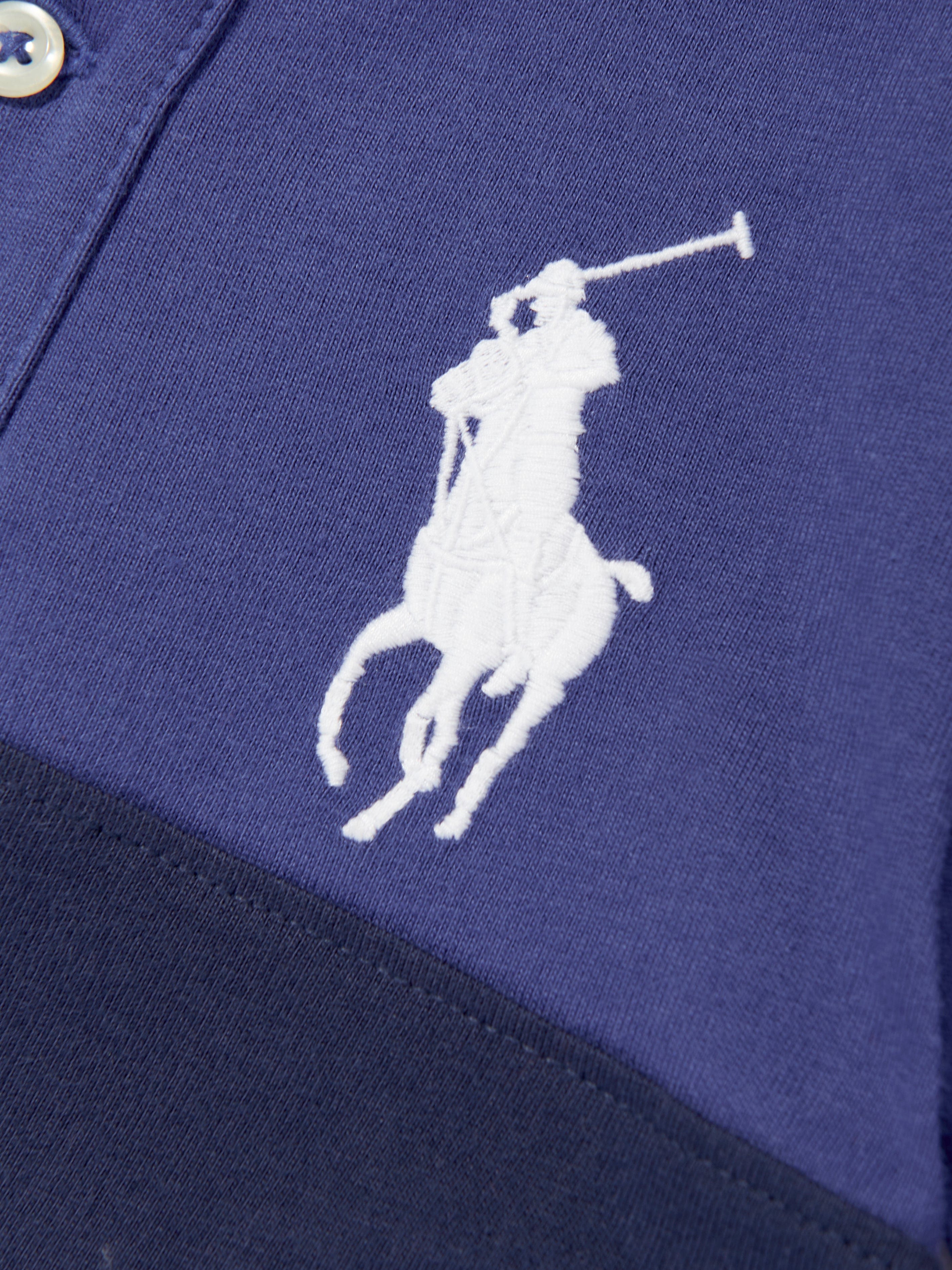 Ralph Lauren Boys Logo Polo Shirt in Navy