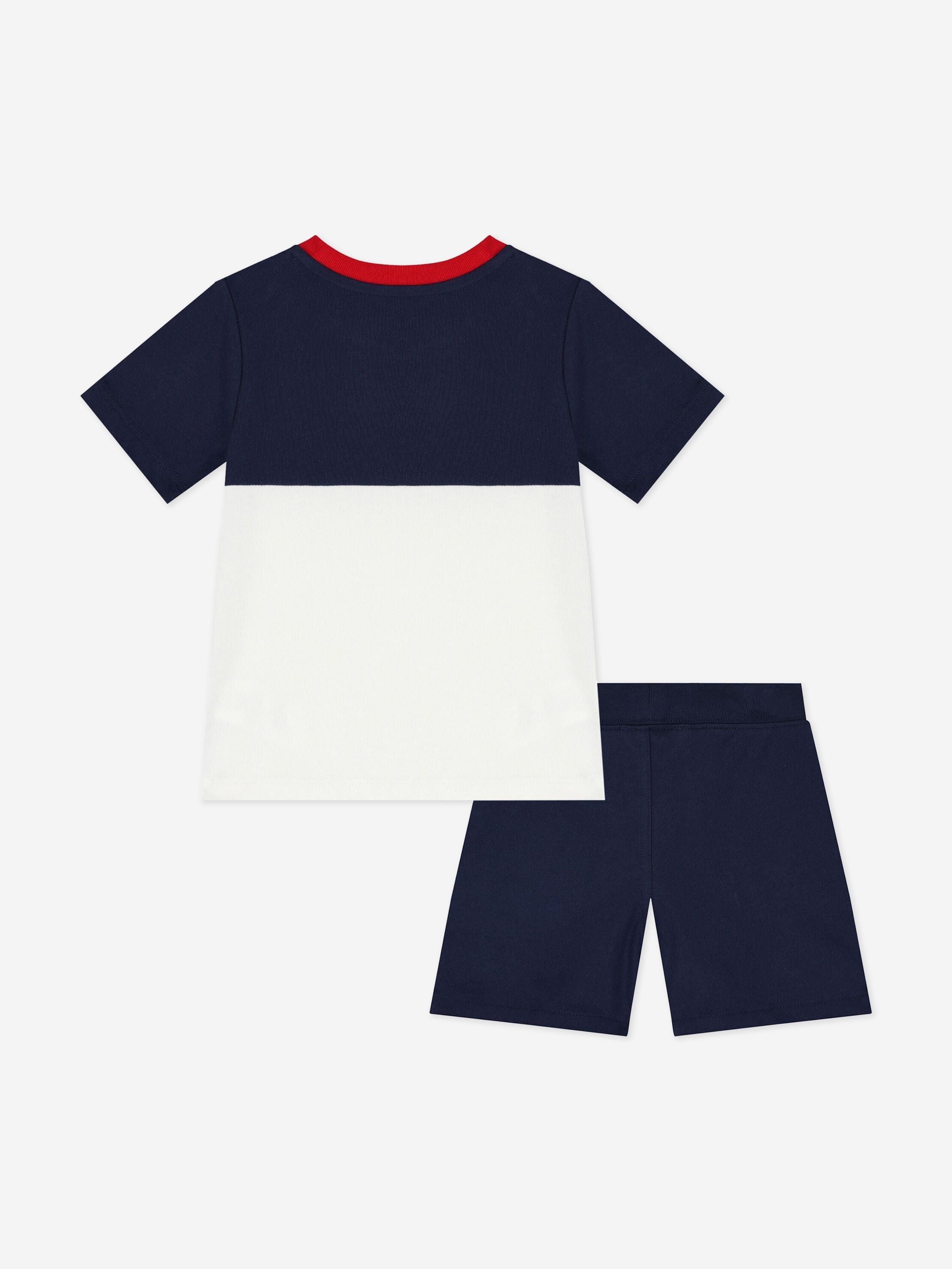 Ralph Lauren Baby Boys Polo Shorts Set in White