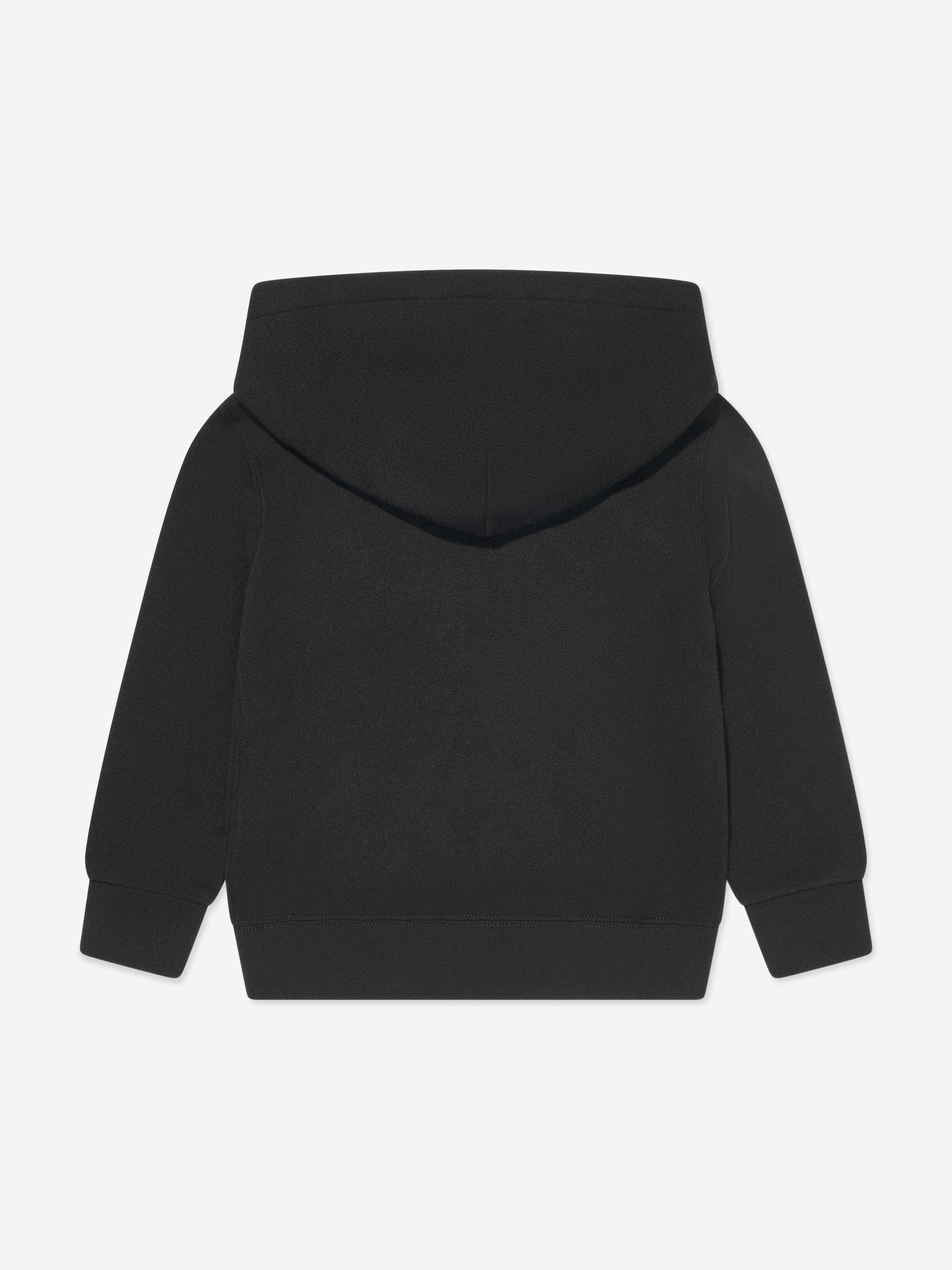 Ralph Lauren Boys Logo Hoodie in Black