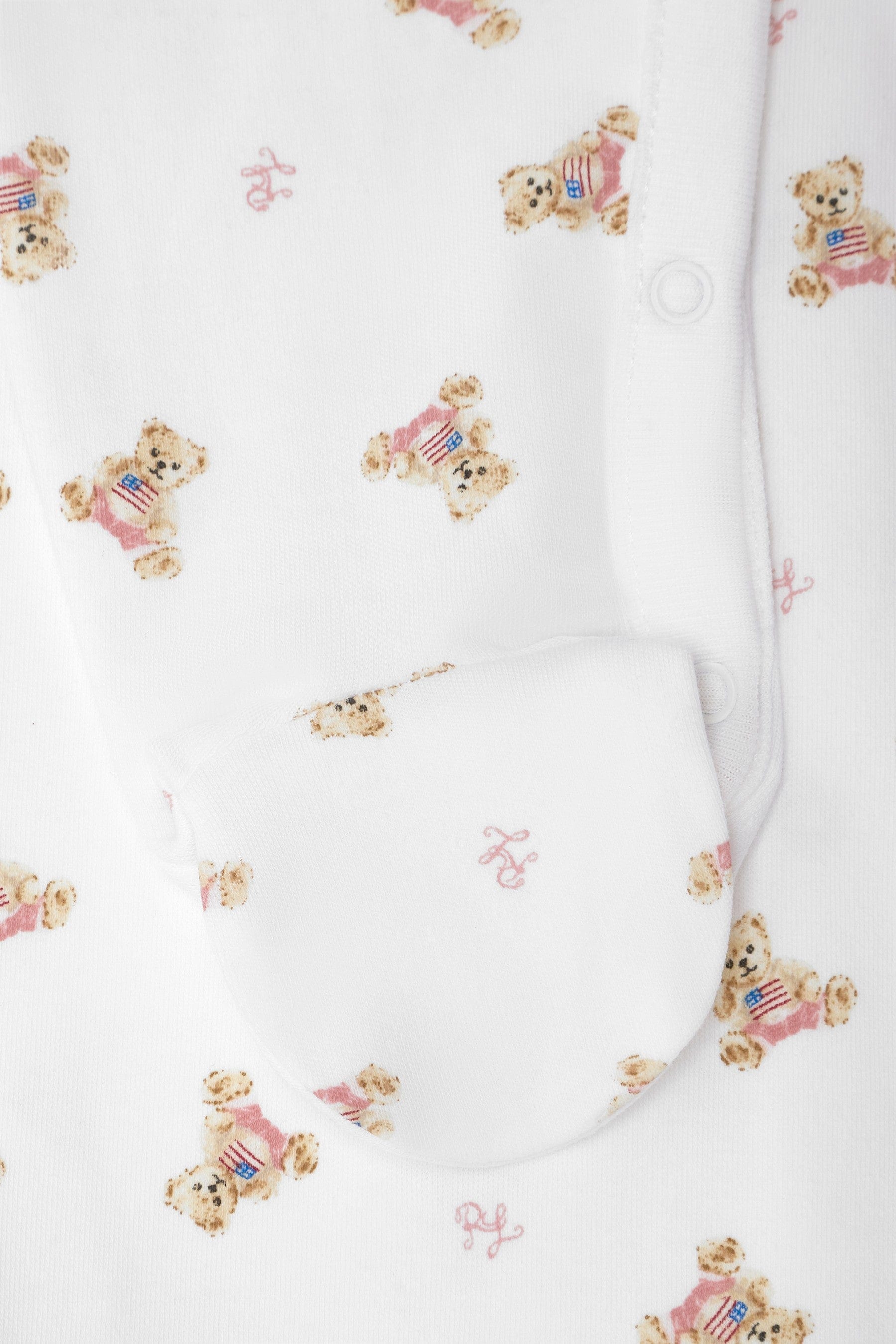 Ralph Lauren Baby Girls Bear Print Babygrow