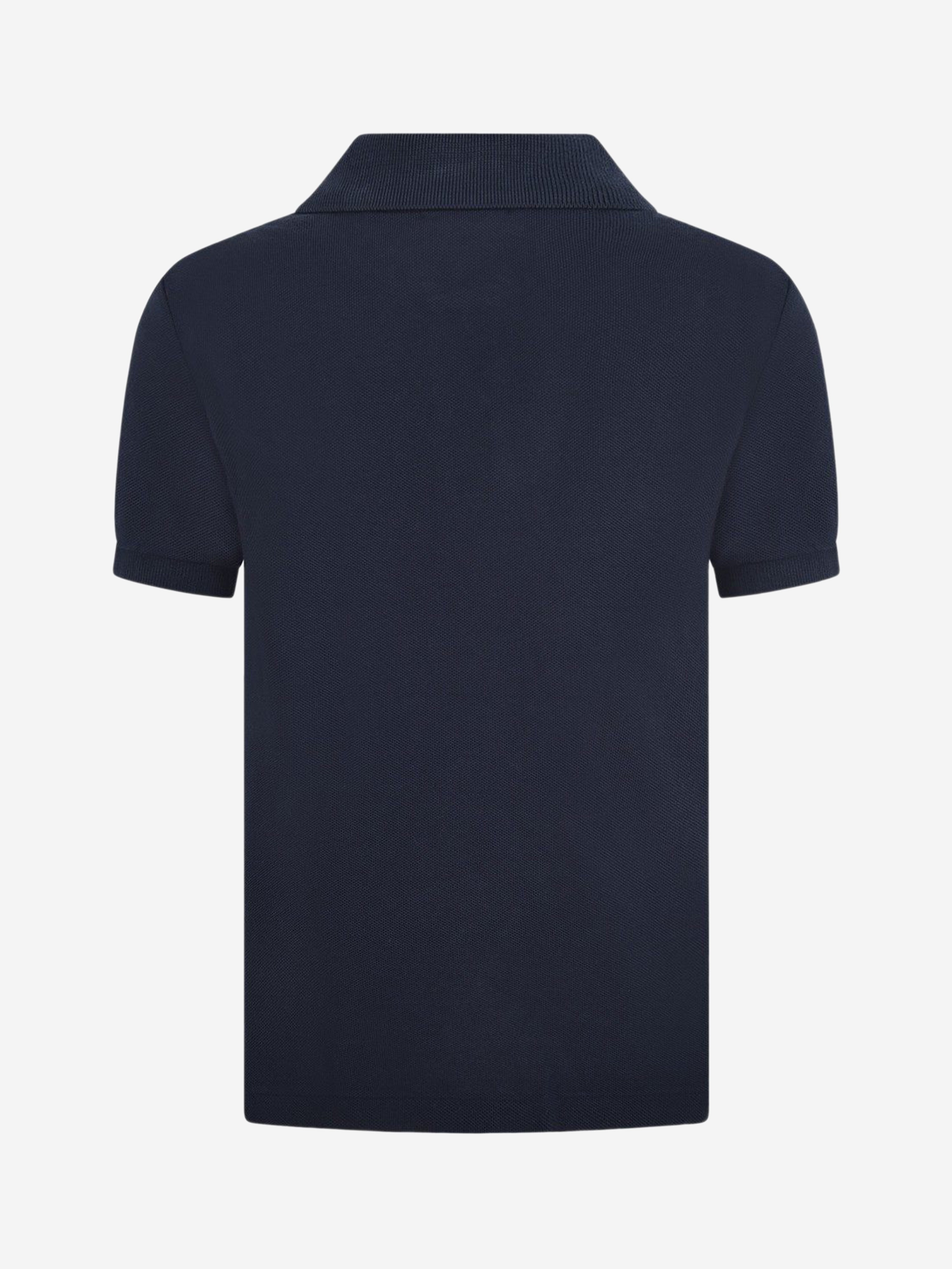 Ralph Lauren Boys Logo Polo Shirt in Navy