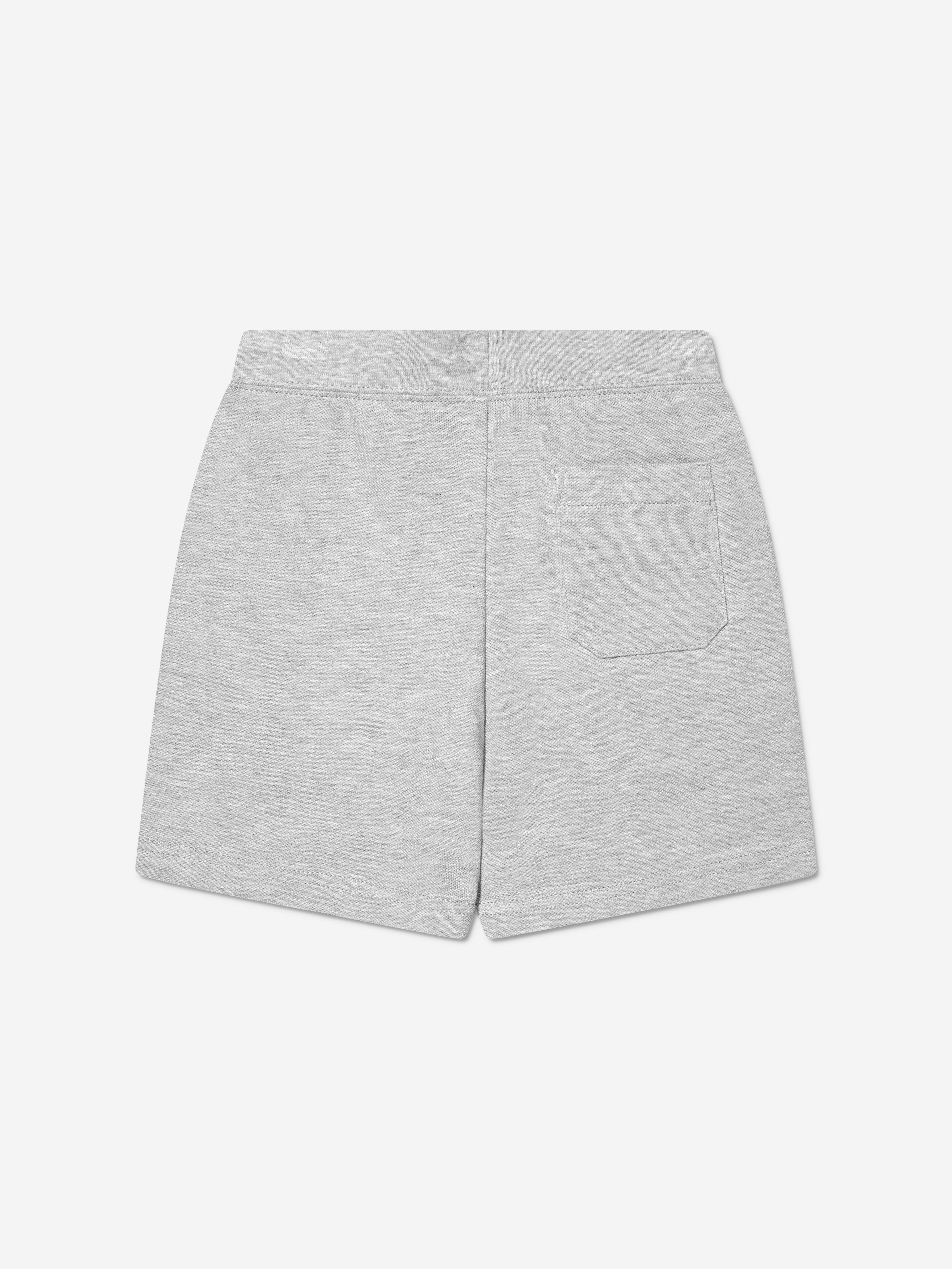 Boys Athletic Shorts in Grey