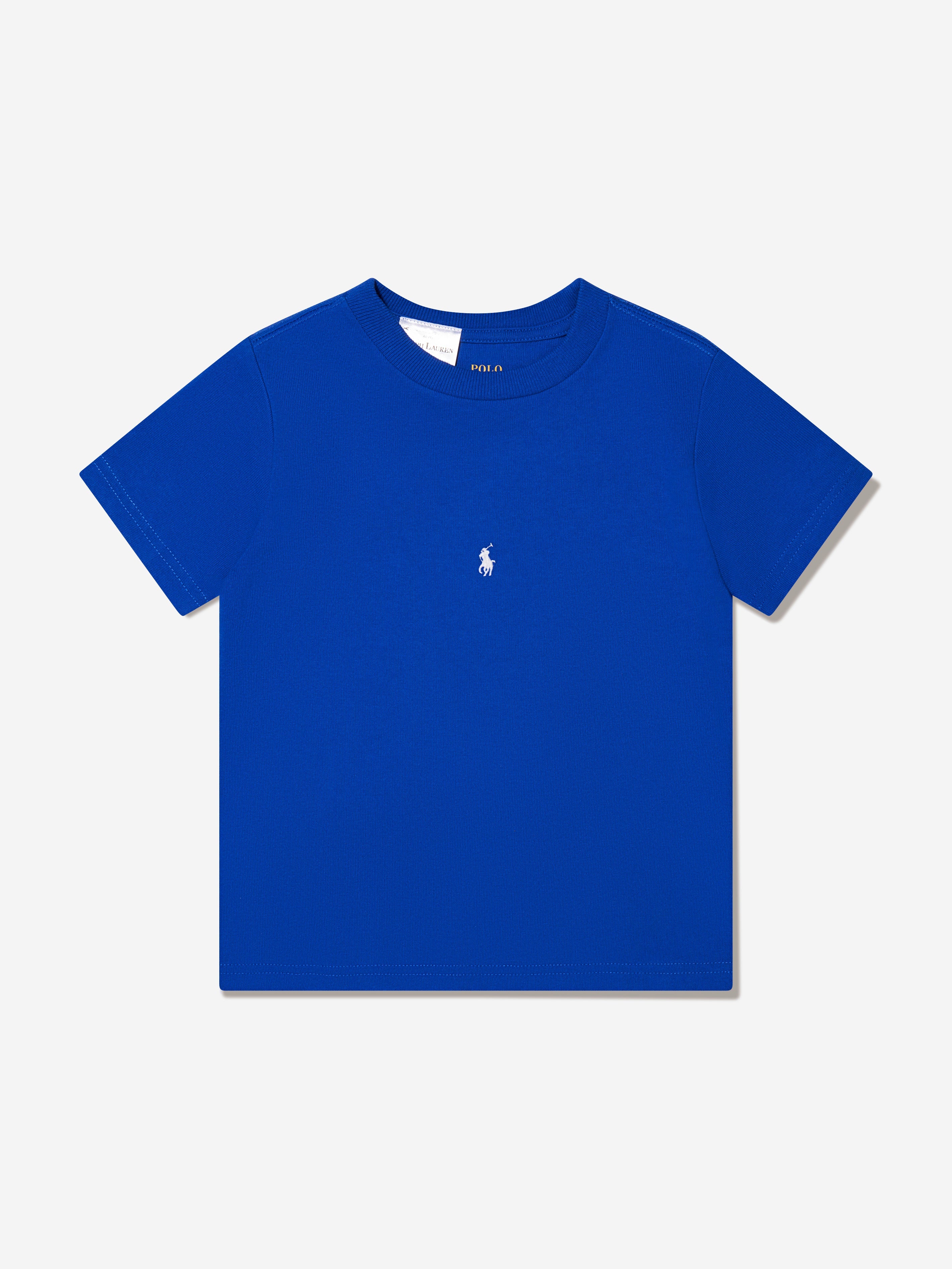 Boys Logo T-Shirt in Blue