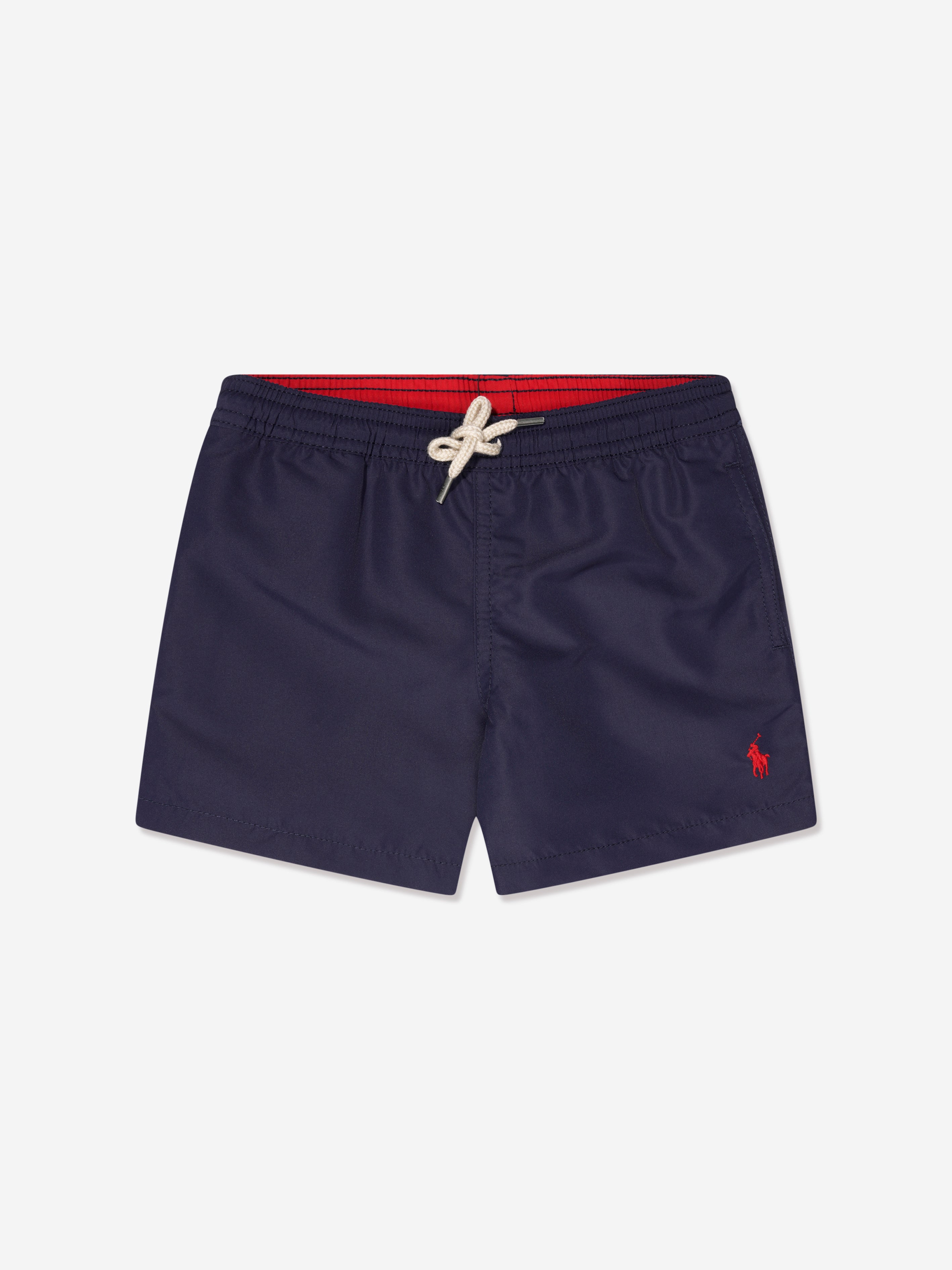 Boys Logo Swim Shorts in Navy